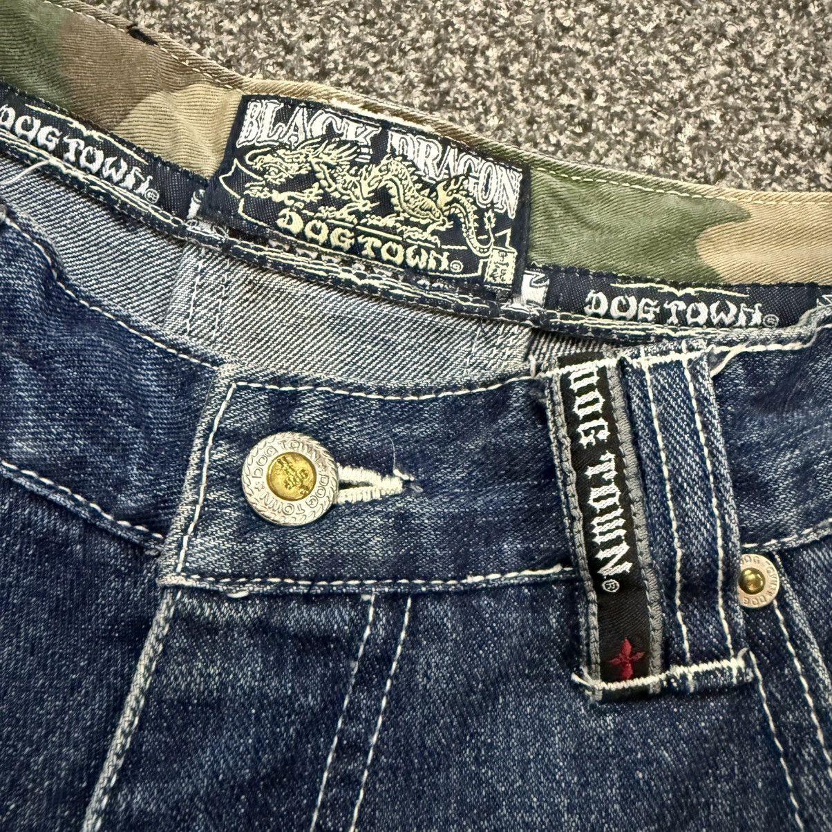 JNCO 🔥🇯🇵 Crazy Sick 90s Dogtown Black Dragon Baggy Rare Pants Size US 32 / EU 48 - 7 Thumbnail