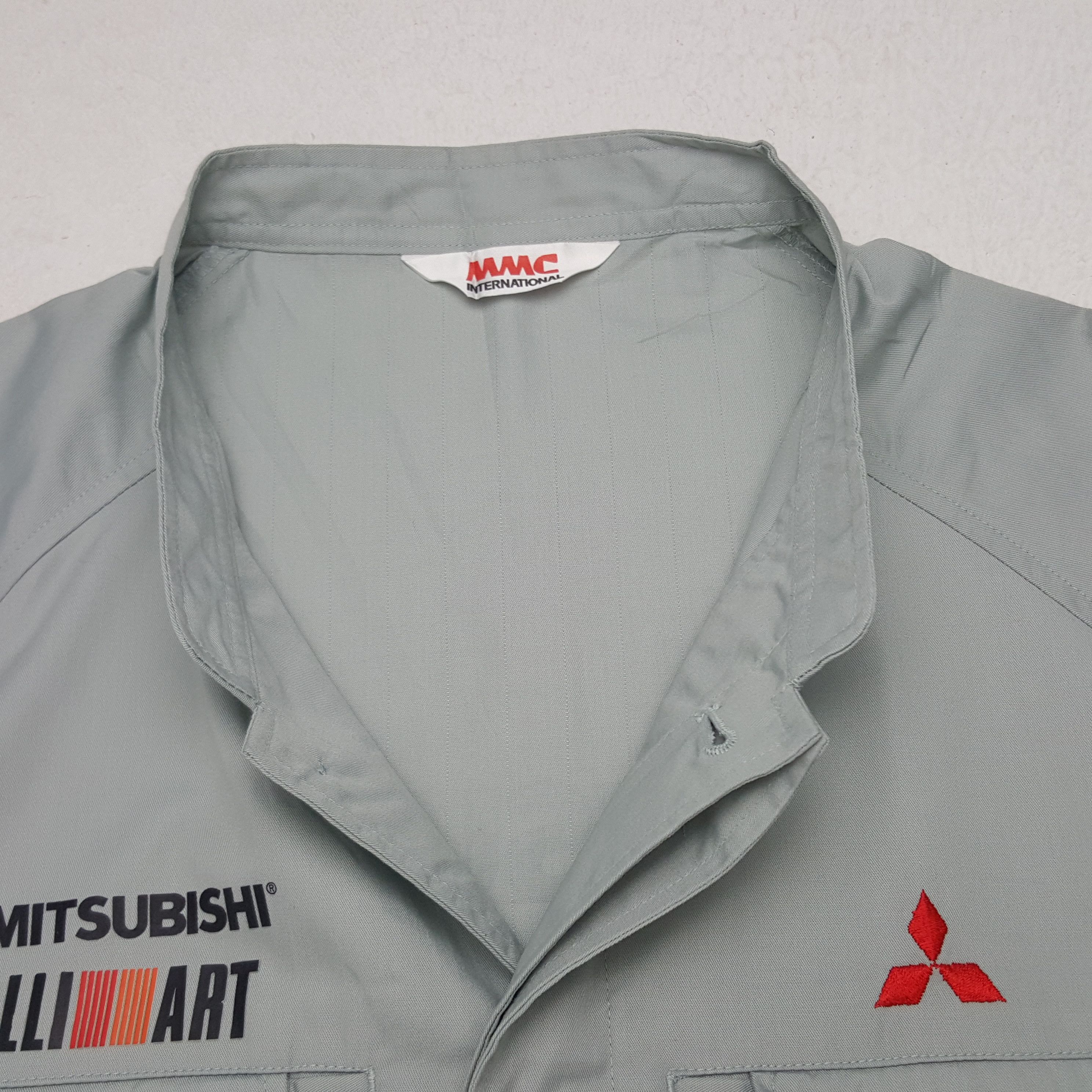 Japanese Brand × Vintage Vintage Mitsubishi Ralli Art Japanese Racing Custom Jacket Size US M / EU 48-50 / 2 - 5 Thumbnail