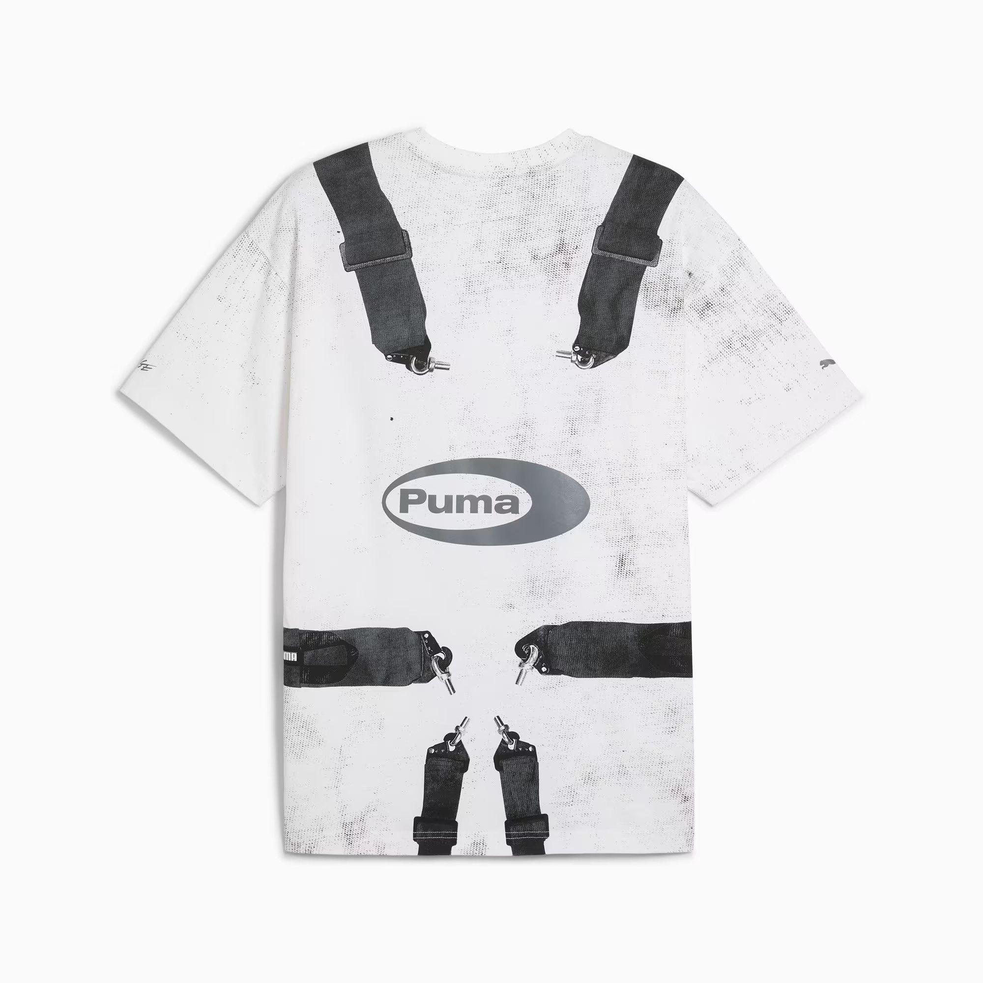 Puma o1tko10825 Seatbelt T-Shirt in White/Black Size US S / EU 44-46 / 1 - 2 Thumbnail