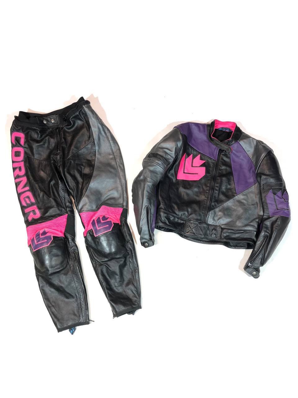 Other Corner Leather Suit Moto Racing Jacket PantsVintage Size US S / EU 44-46 / 1 - 1 Thumbnail