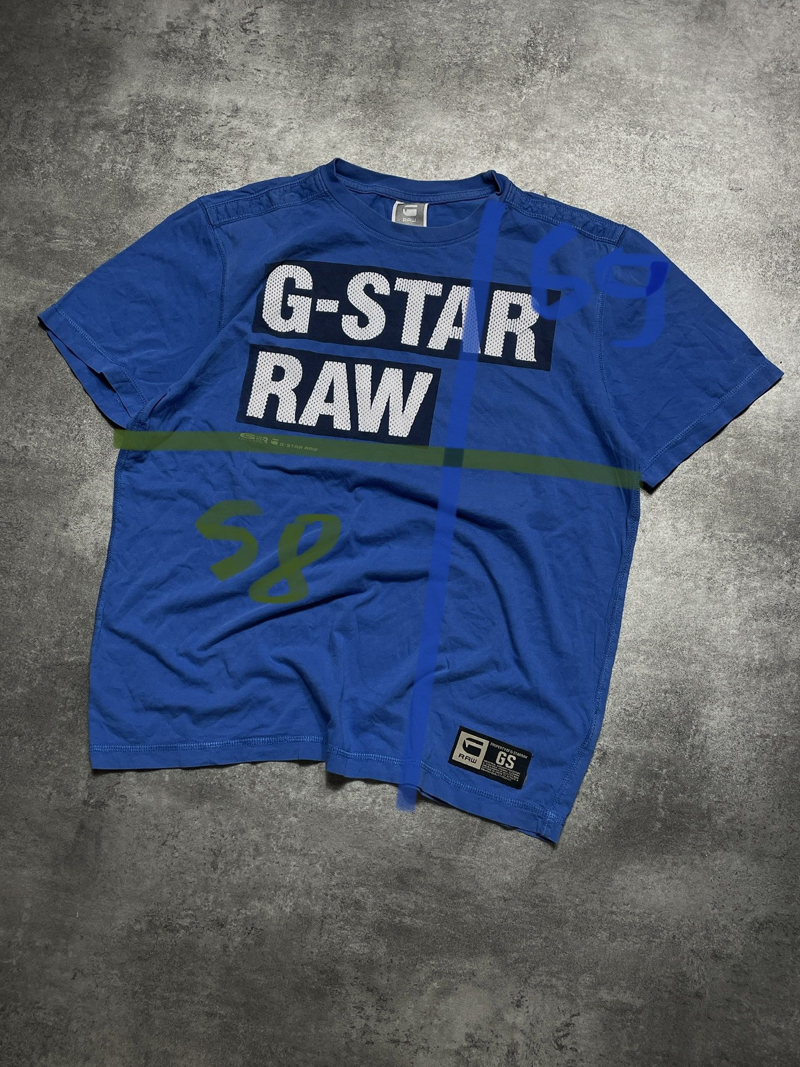 G-Star G-Star Raw T-Shirt Spellout Streetwear Y2K Size US XL / EU 56 / 4 - 11 Thumbnail