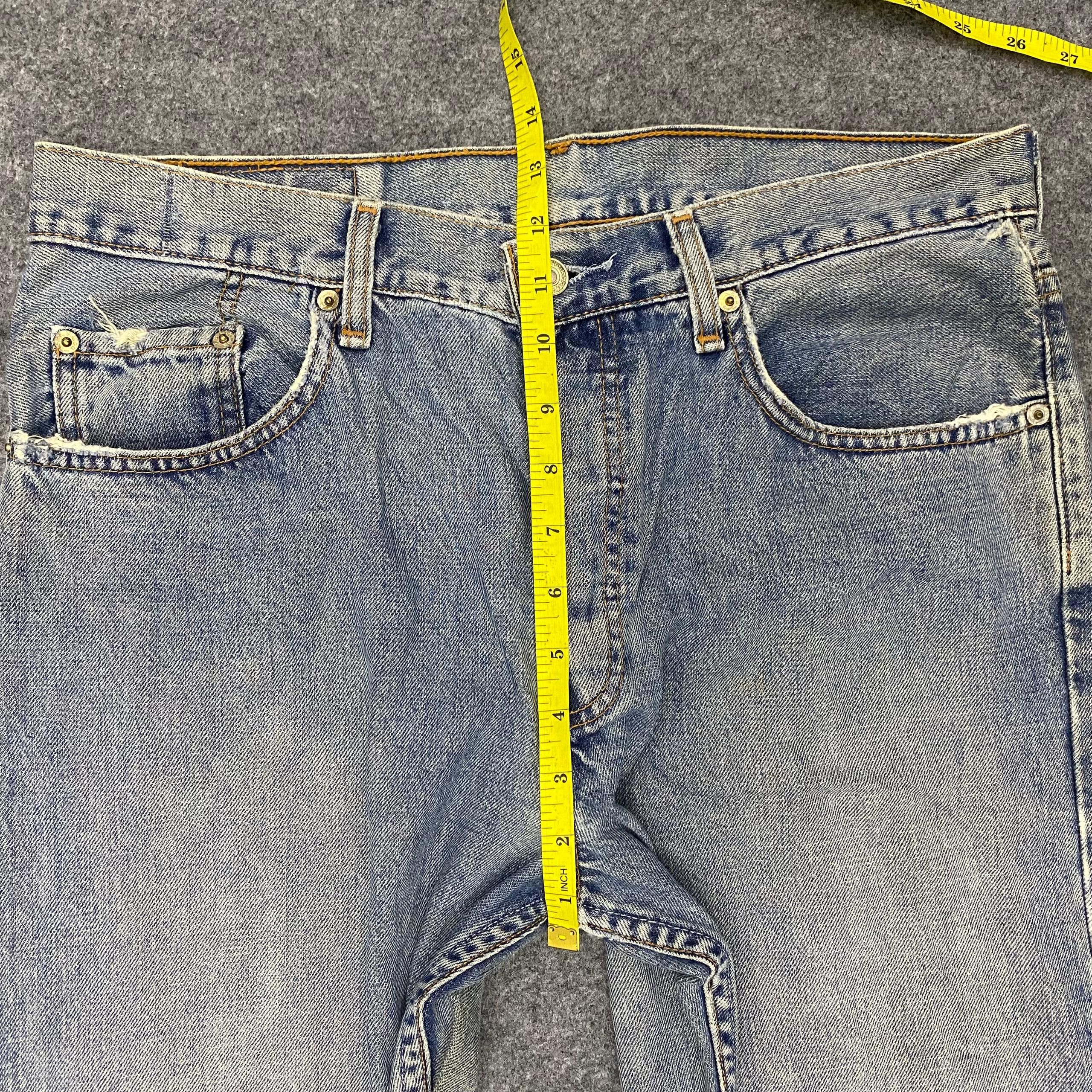 Levi's 💥Best Offer💥Vintage Levis 501 Distressed denim Size US 34 / EU 50 - 7 Thumbnail