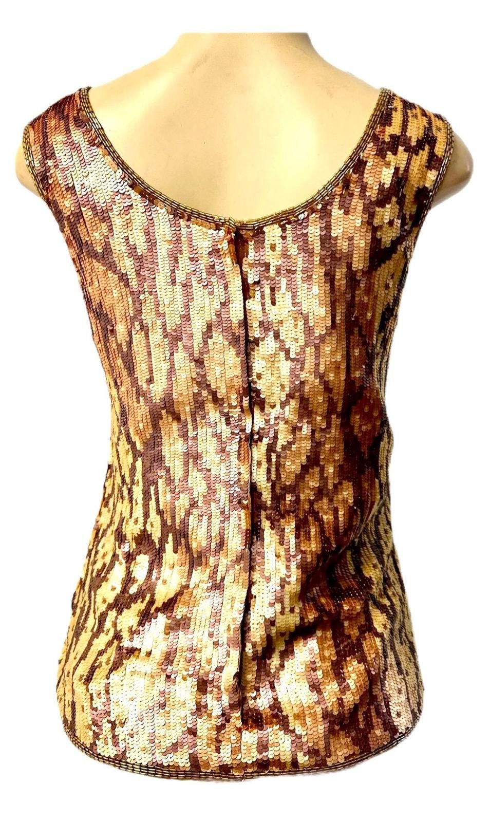 Other Sequin Top Copper size 4 Size S / US 4 / IT 40 - 2 Thumbnail