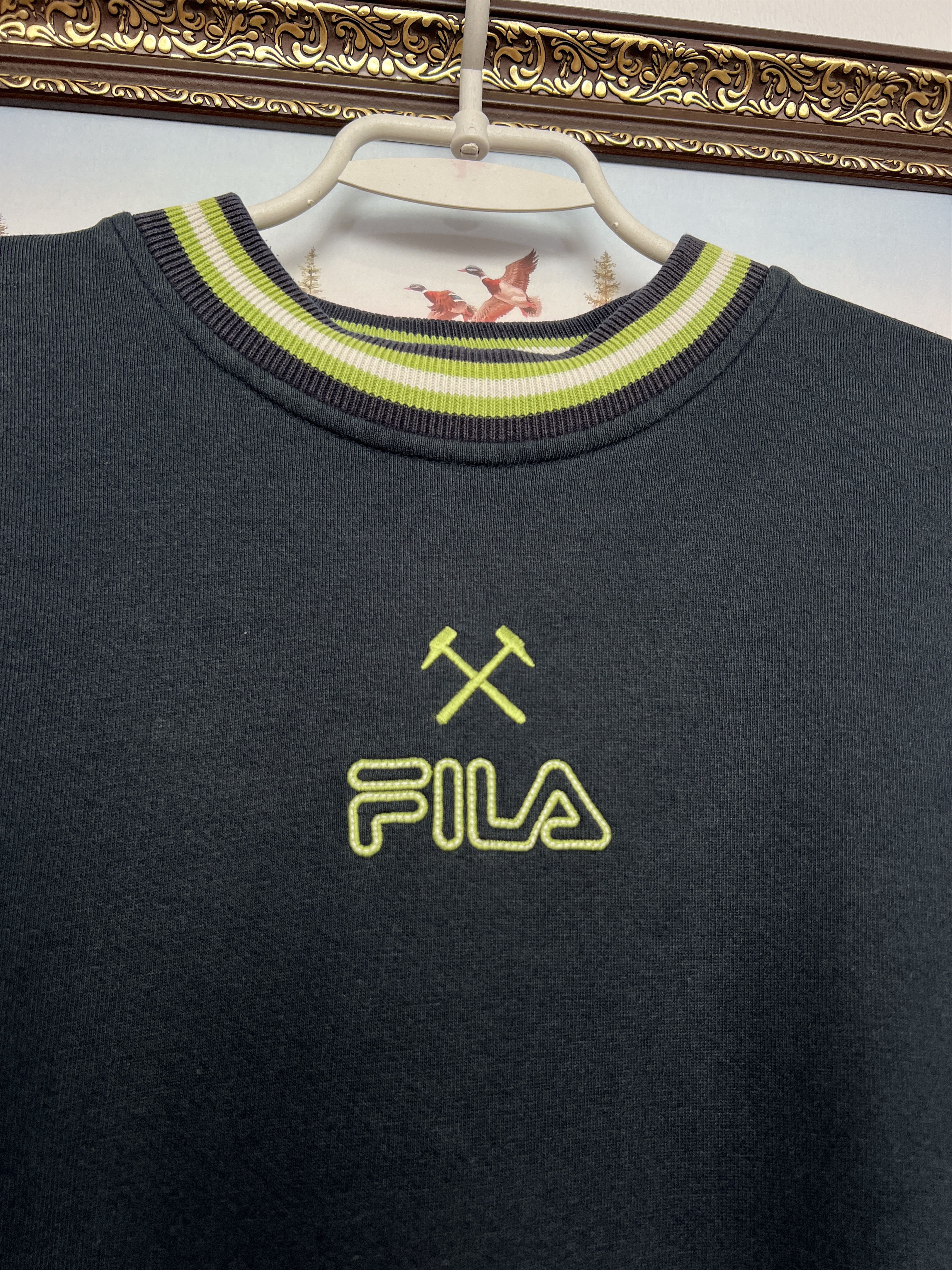 Fila West Ham United Hammers Football Sweatshirt Soccer Crewneck Size US M / EU 48-50 / 2 - 3 Thumbnail