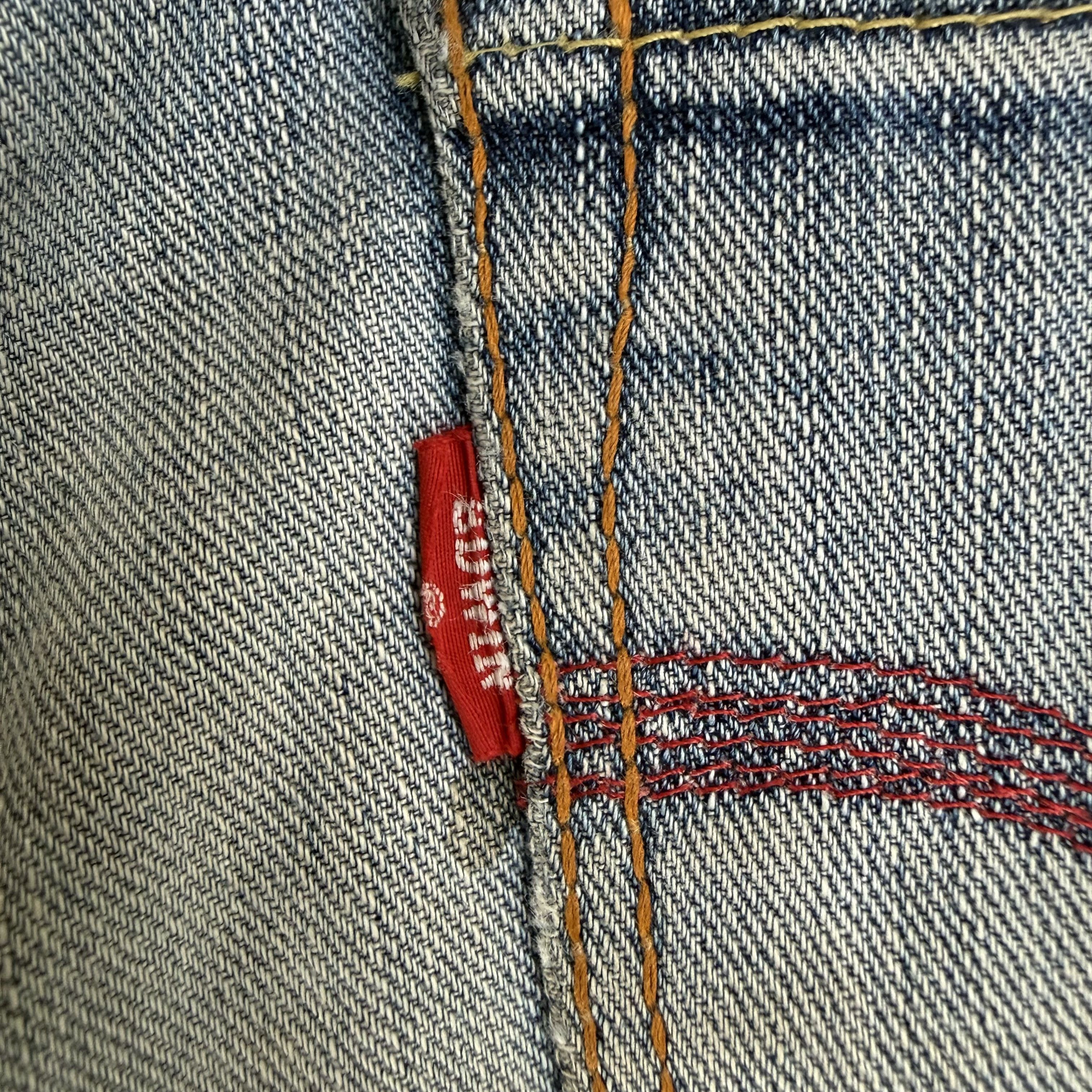 Edwin Vintage Edwin Faded Ripped Denim Jean Pants Size US 34 / EU 50 - 8 Thumbnail