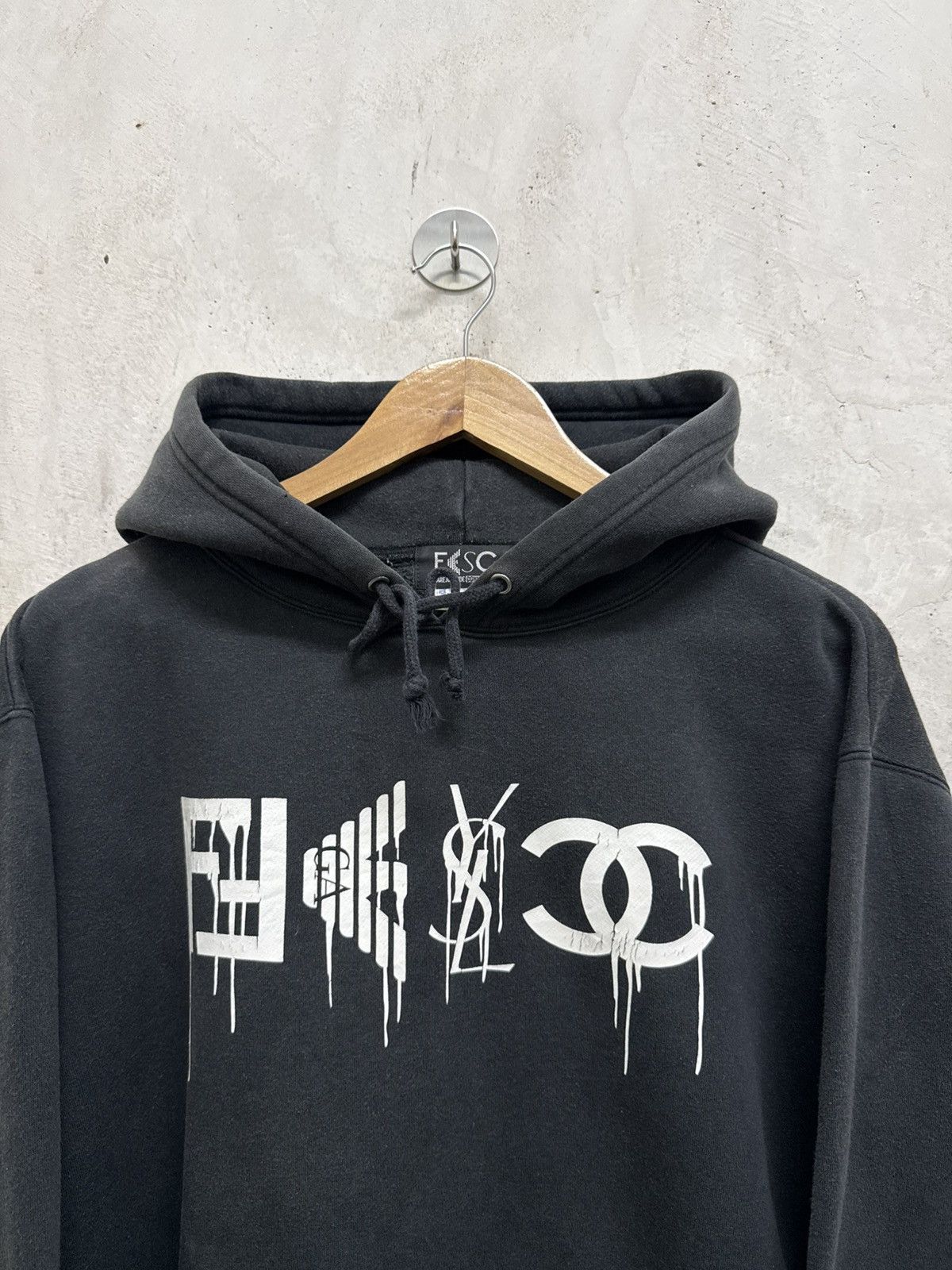 Vintage 2000s Fareast Side Connection Designer Parody y2k Hoodie Size US L / EU 52-54 / 3 - 2 Thumbnail