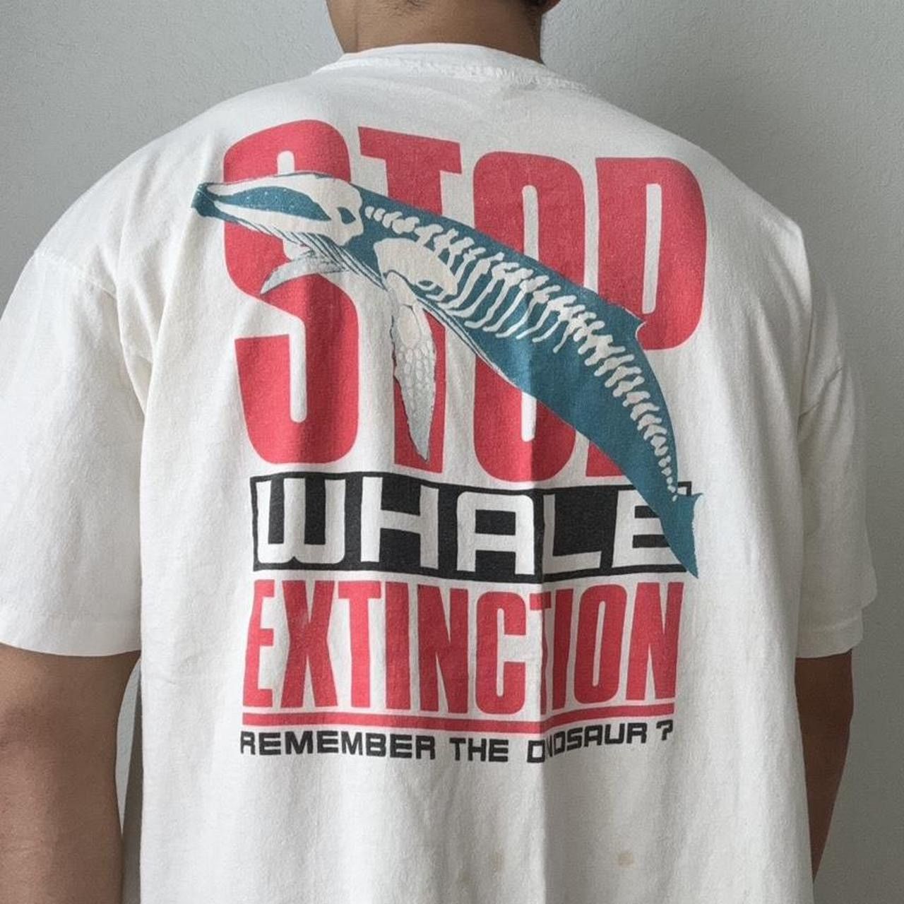 Vintage Vintage 1980s World Issue Environment Awareness Graphics Tee Size US XXL / EU 58 / 5 - 1 Thumbnail