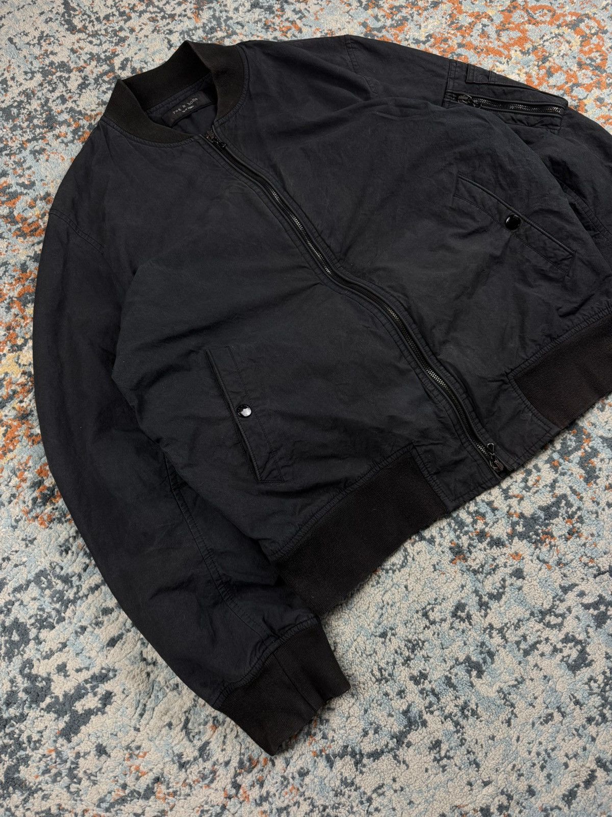 Rag & Bone Rag & Bone MA-1 flyers bomber jacket Size US L / EU 52-54 / 3 - 4 Thumbnail