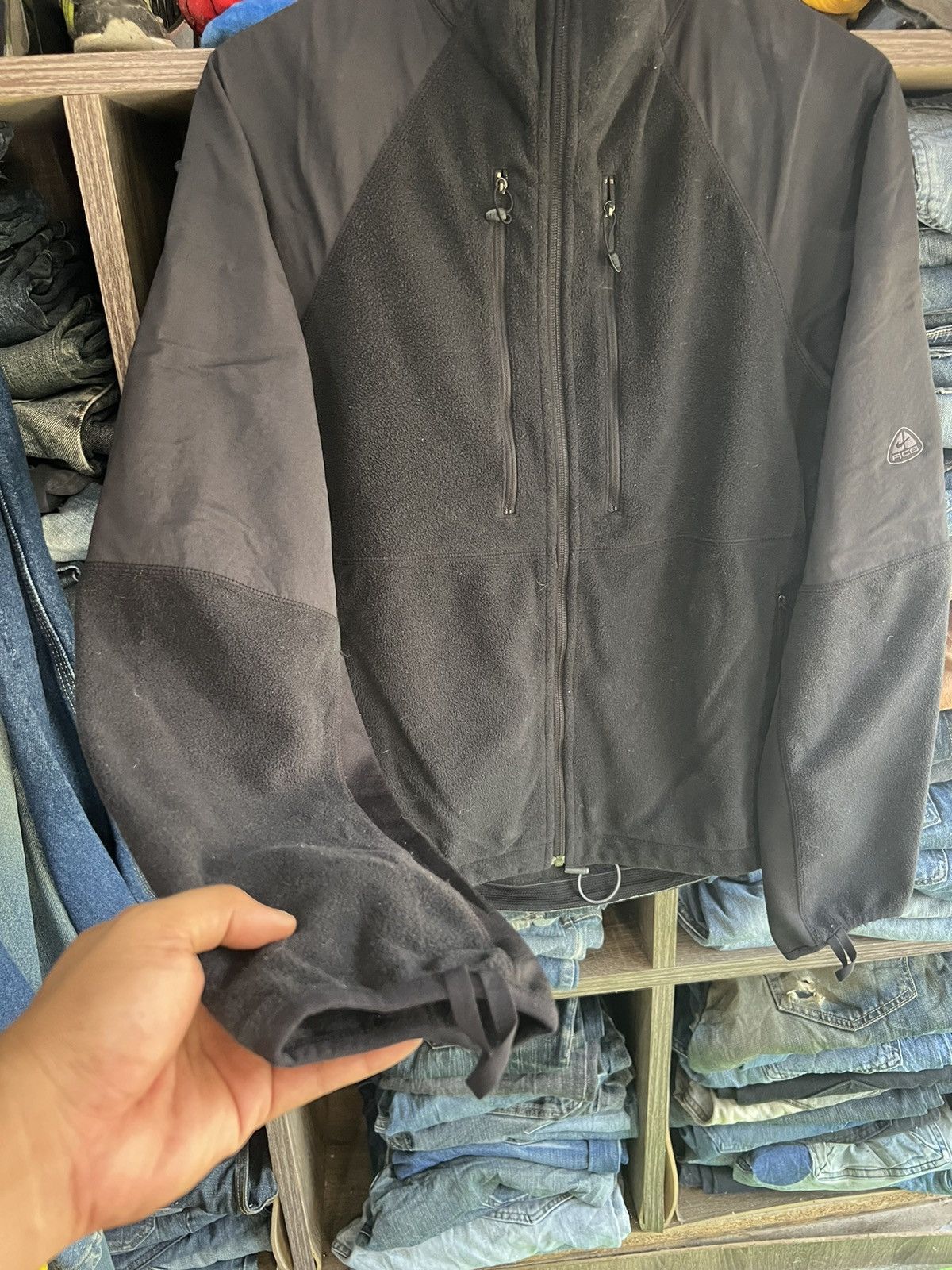 Nike ACG 🔥Vintage Nike ACG Therma Fit Zipper Jacket Size US M / EU 48-50 / 2 - 7 Thumbnail