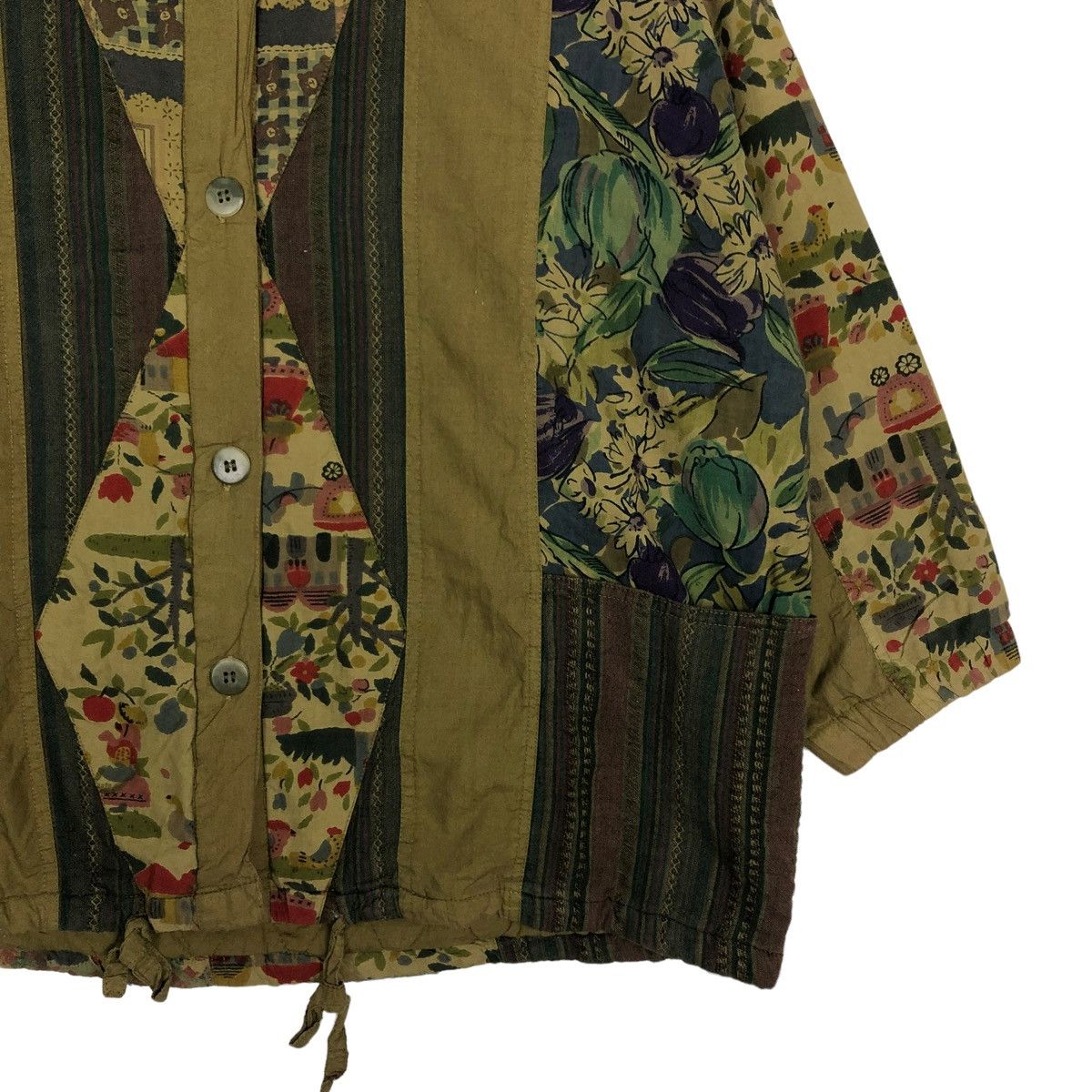 Japanese Brand × Vintage 🔥VINTAGE BUTTON JACKET OVERSIZED JAPAN INSPIRE KAPITAL Size US M / EU 48-50 / 2 - 5 Thumbnail
