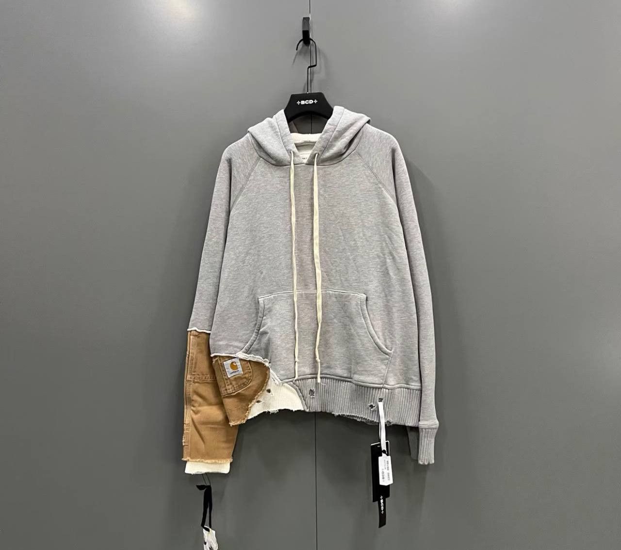Greg Lauren GREG LAUREN Colorblock Distressed Hoodie Size US M / EU 48-50 / 2 - 1 Thumbnail