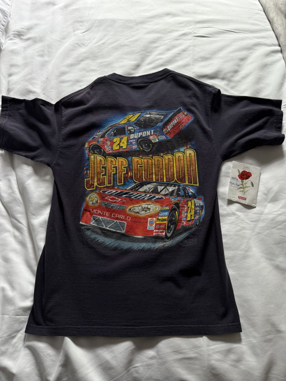 Chase Authentics × NASCAR NASCAR, JEFF GORDON #24 Vintage T Shirt, BRING'N THE HEAT Size US M / EU 48-50 / 2 - 4 Thumbnail