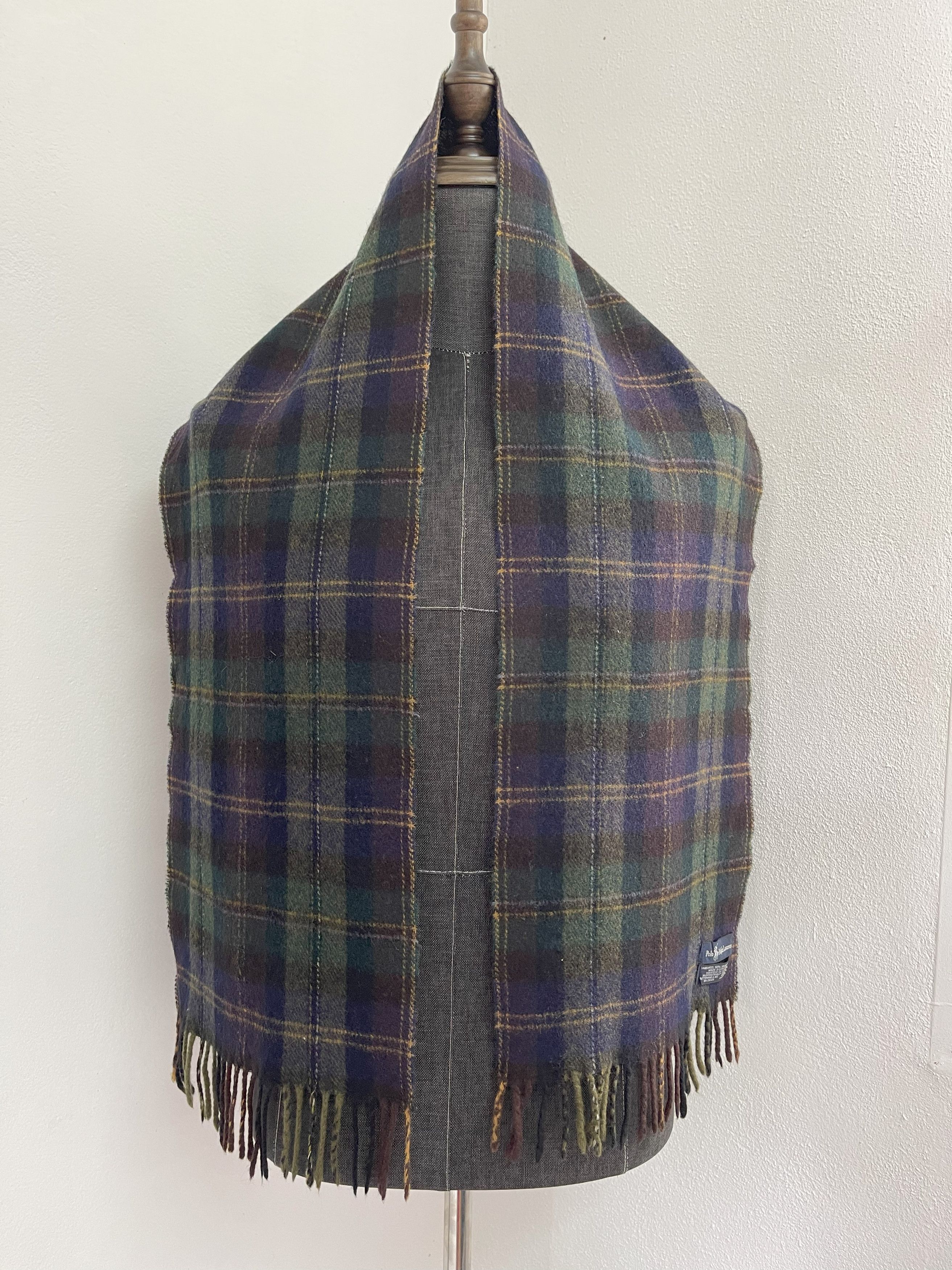 Polo Ralph Lauren Vintage Polo Ralph Lauren Scarf / Muffler - 6040 Size ONE SIZE - 4 Thumbnail