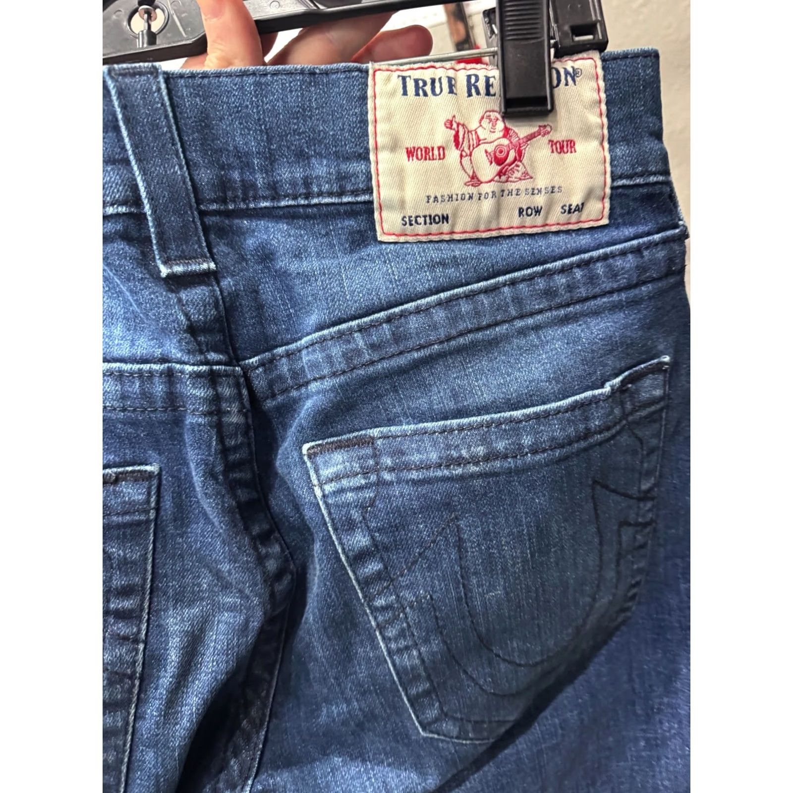 True Religion True Religion Geno Relax Slim Jeans Pants 31 x 32 Mens Regular Multicolor Jeans Slim 90s? Size US 33 - 4 Thumbnail