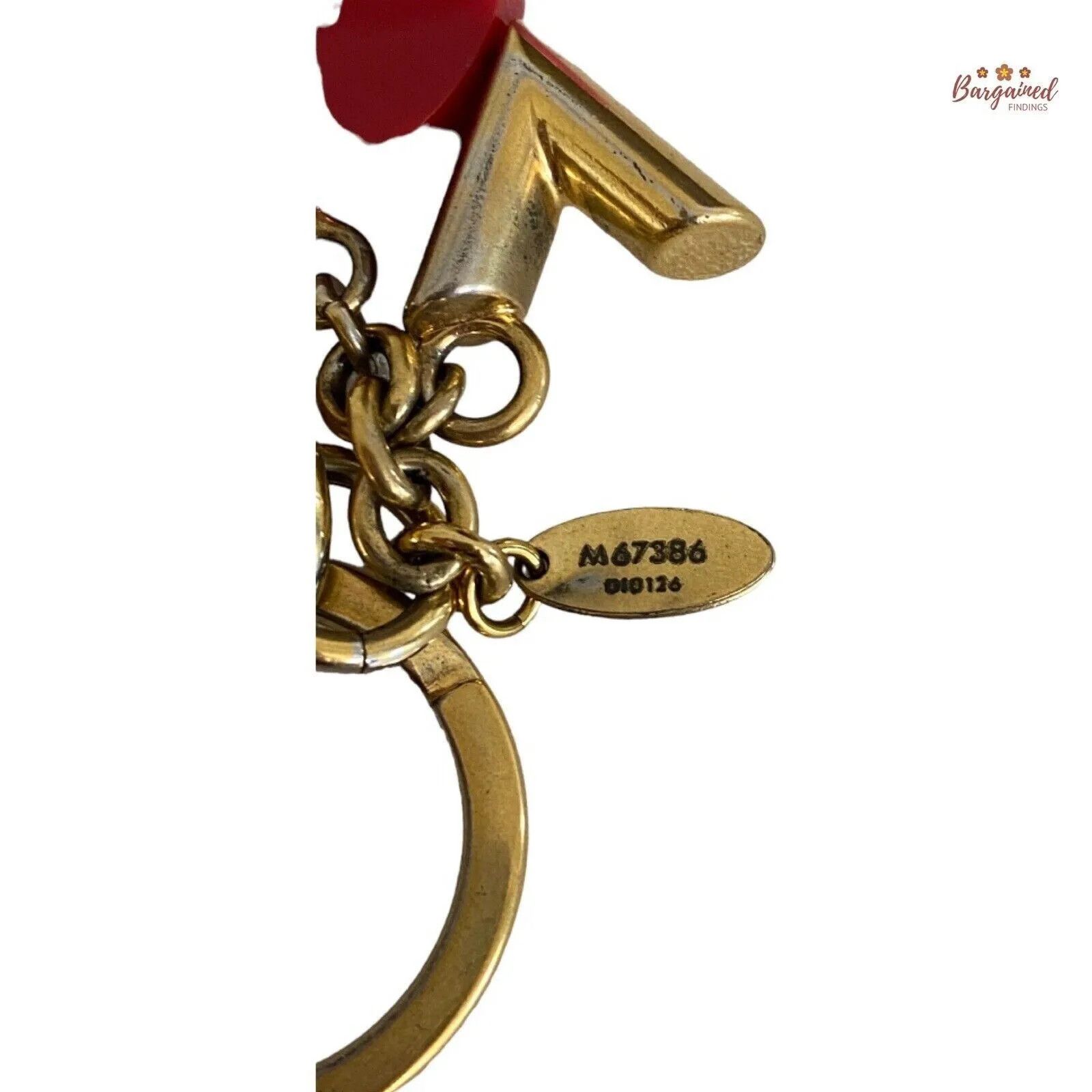 Louis Vuitton LOUIS VUITTON Resin Flower & V Key Holder & Bag Charm Size ONE SIZE - 4 Thumbnail