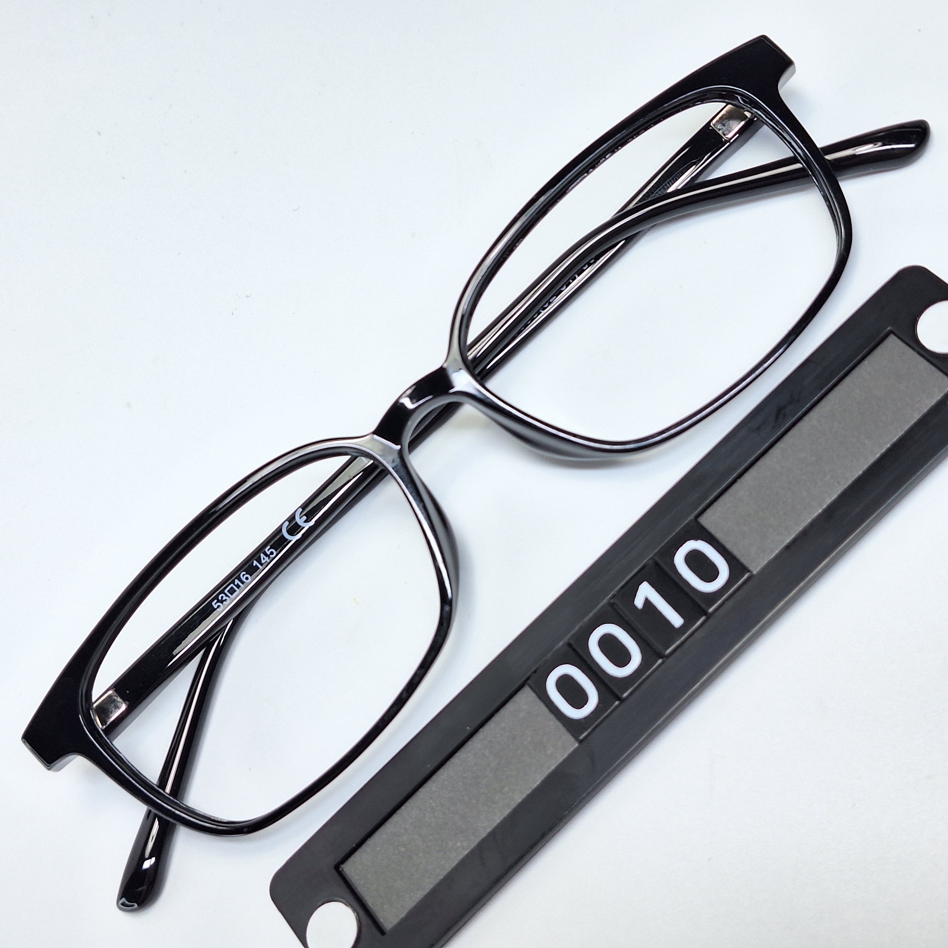 Uniqlo Uniqlo Square Ultra Light Frame 361-423505 8g Black Y2K Size ONE SIZE - 1 Thumbnail