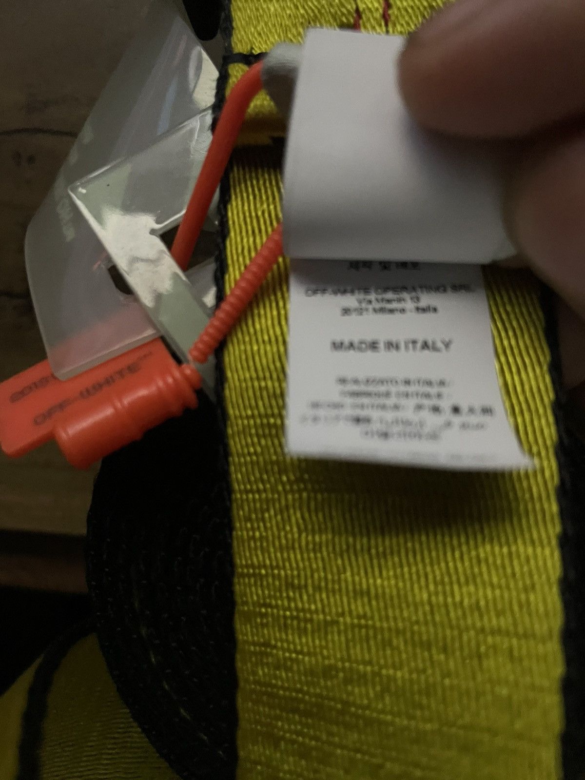 Off-White off white belt Size 34 - 3 Thumbnail