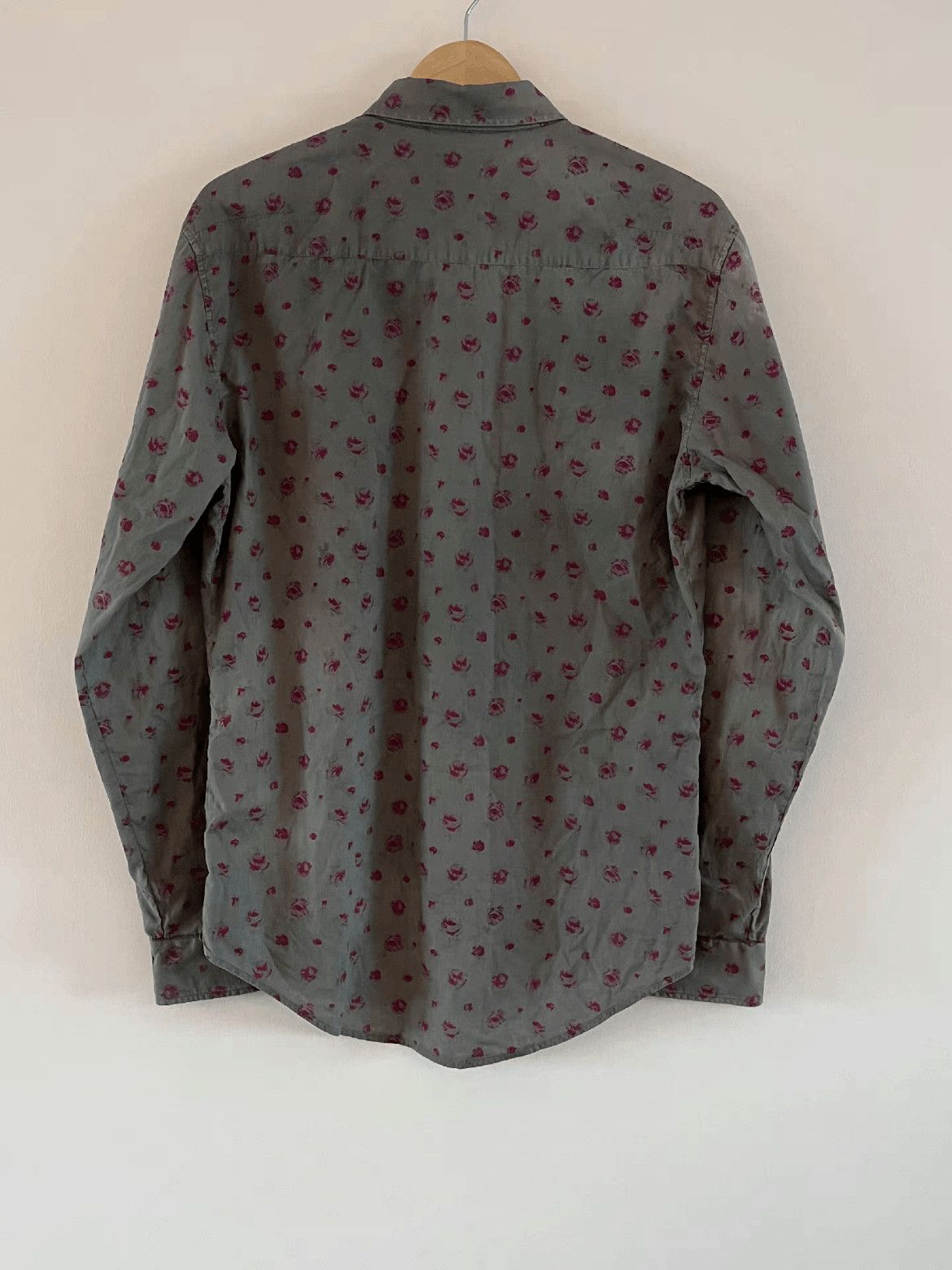 Dior Dior Sz 39 Dior Homme 05SS Runway Flower Print Shirt-2506 Size US M / EU 48-50 / 2 - 2 Thumbnail
