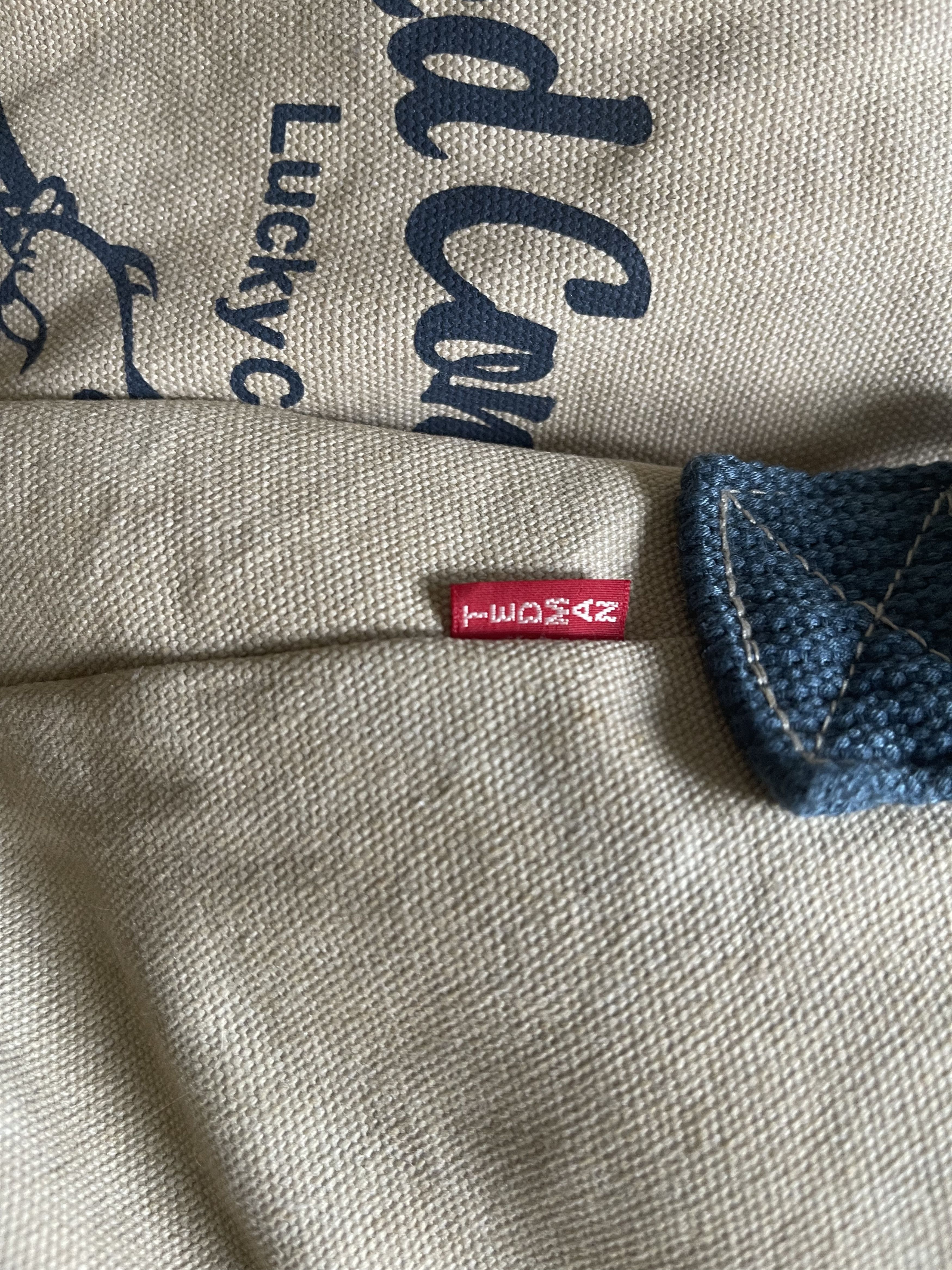 Tedman Vintage Tote Ted Company lucky clothing Size ONE SIZE - 5 Thumbnail