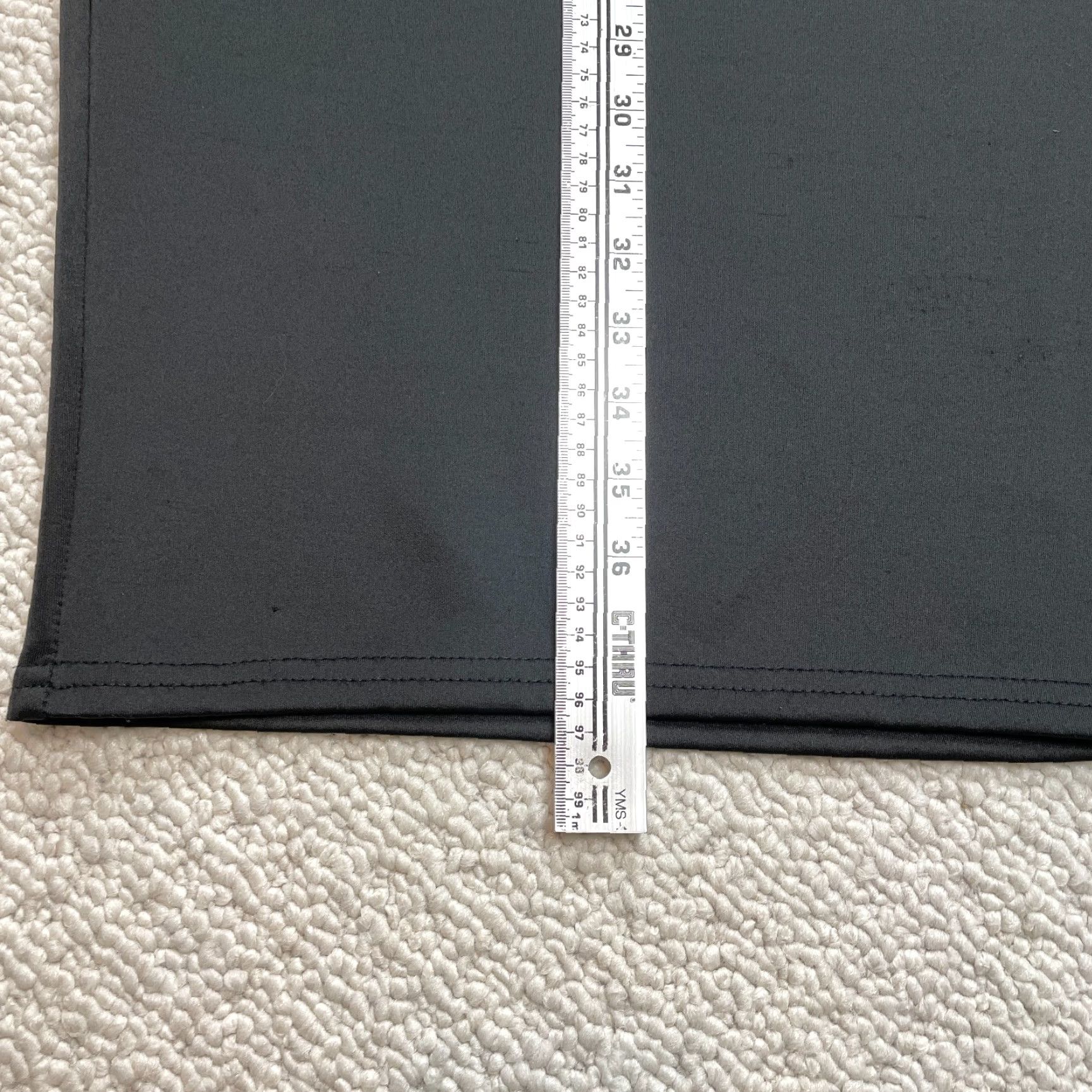 Boohoo VINTAGE Boohoo Dress Shift Womens 8 Black Ruffle Chiffon Rayon Knee Length Sheer Round Neck Sleeveless Zip Solid Casual Party/Cocktail Travel Womens Size M / US 6-8 / IT 42-44 - 3 Thumbnail