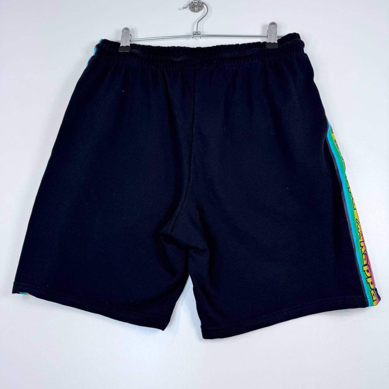 Kappa Kappa Tape Logo Shorts Navy Side Stripe Mens Size L Size US 40 / EU 56 - 7 Thumbnail