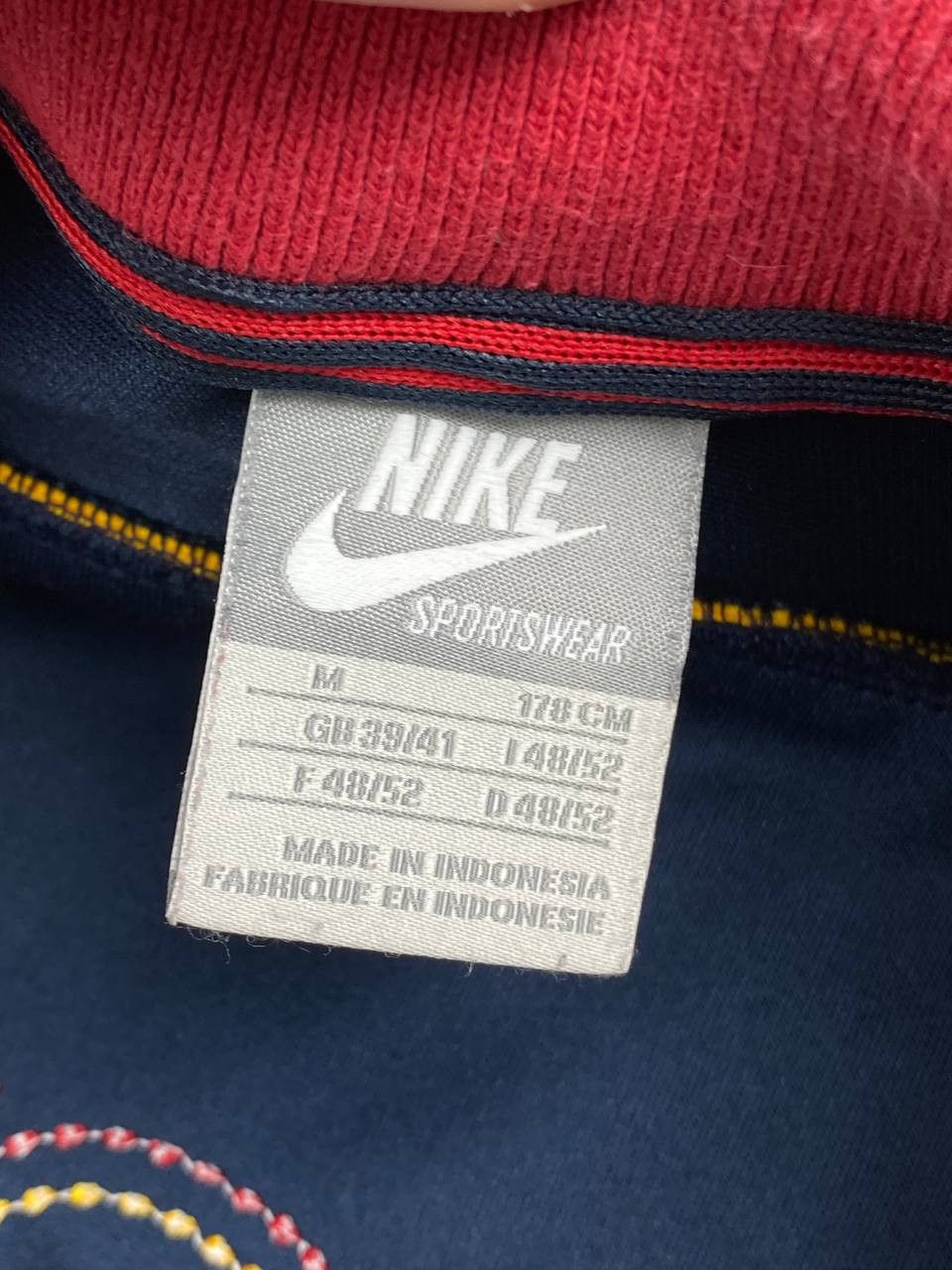 Nike Nike Arsenal 2008 2009 Football Track Jacket Jersey Men Size US M / EU 48-50 / 2 - 7 Thumbnail