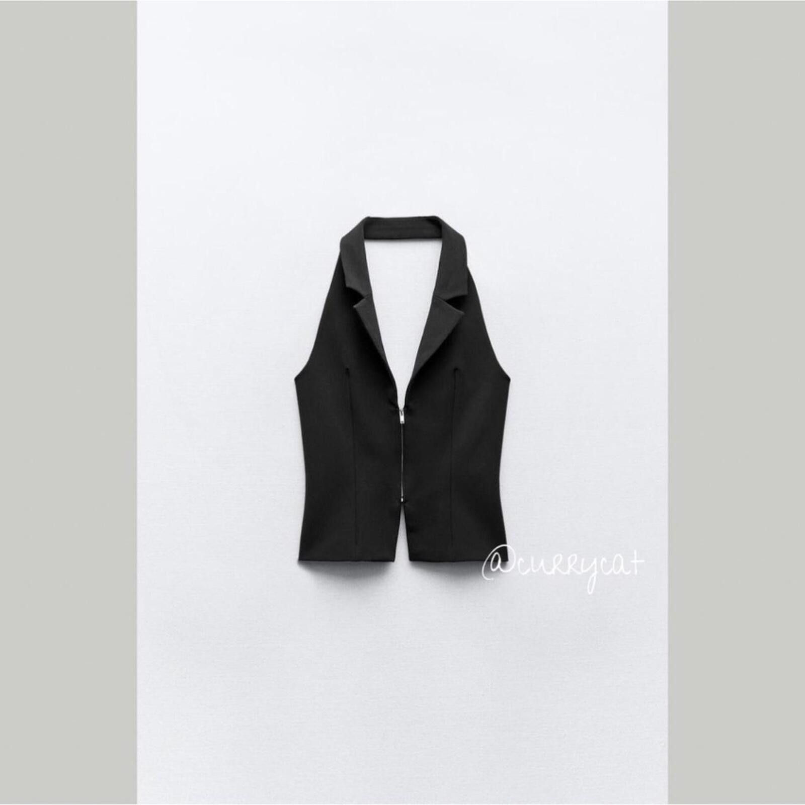 Zara Zara Open Back Halter Top Size S / US 4 / IT 40 - 4 Thumbnail