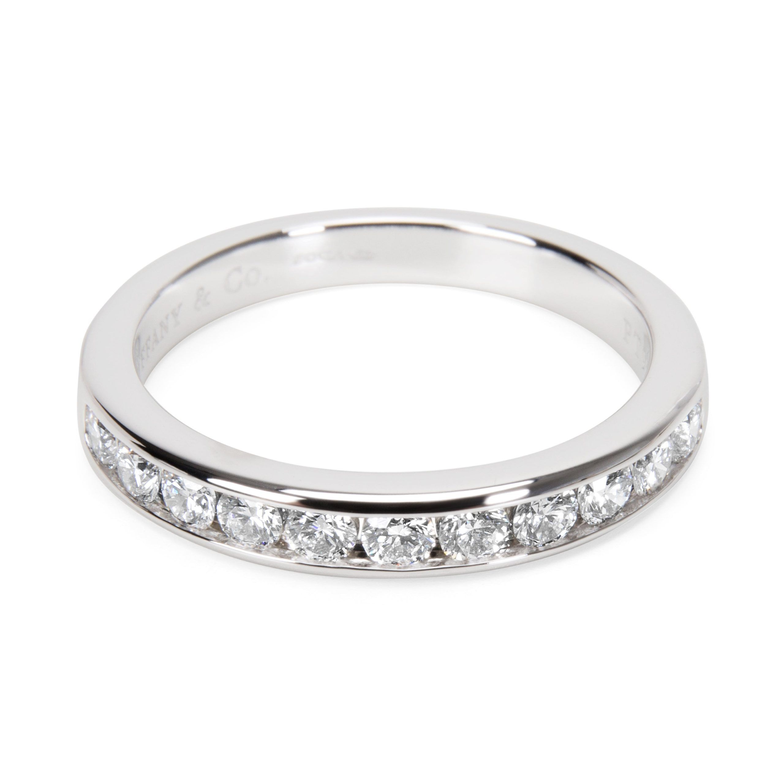 Tiffany Diamond 3mm Wedding Band in Platinum ctw