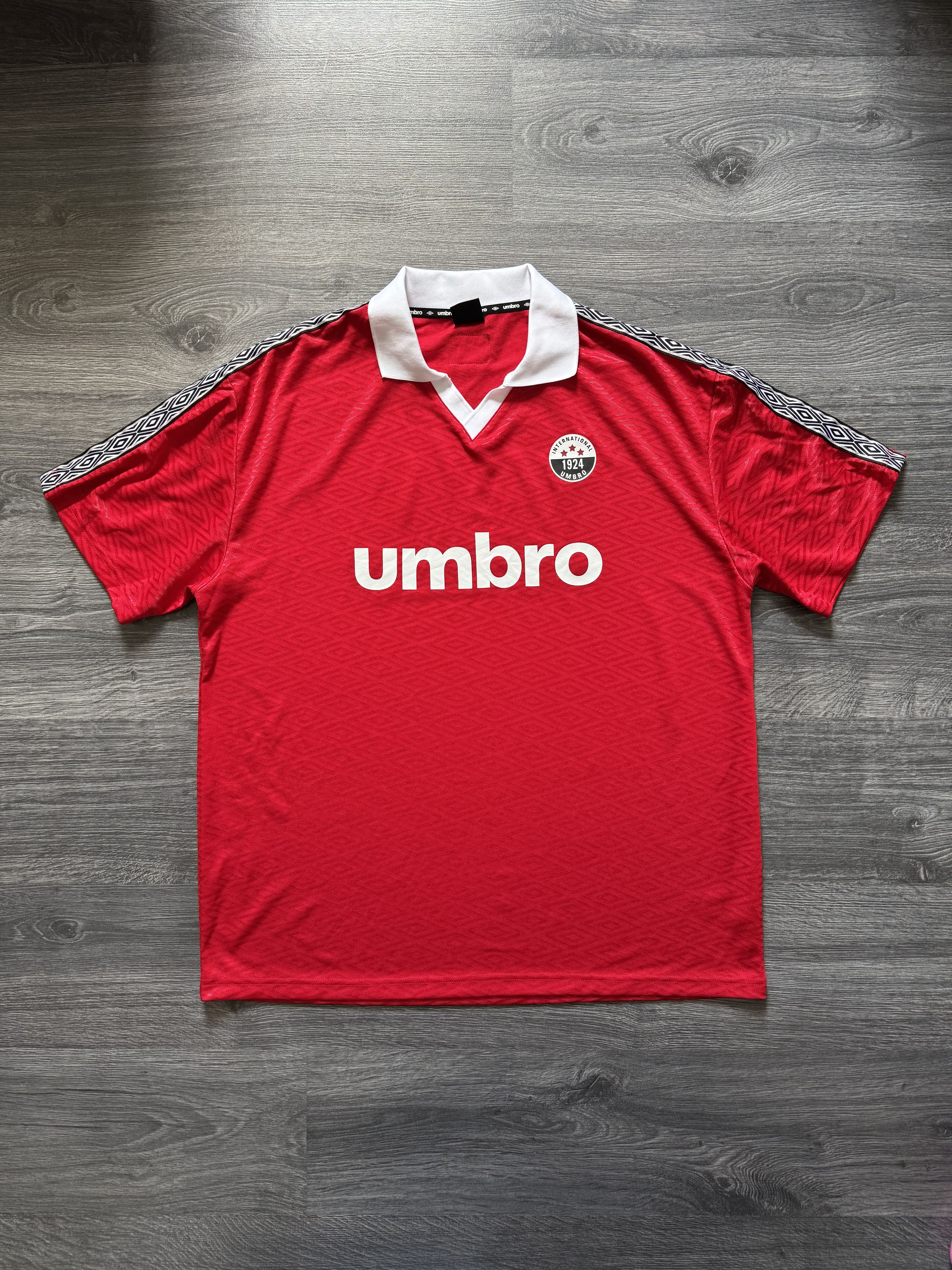Umbro Vintage Umbro Soccer Jersey Shirt Football 2XL Size US XXL / EU 58 / 5 - 1 Thumbnail