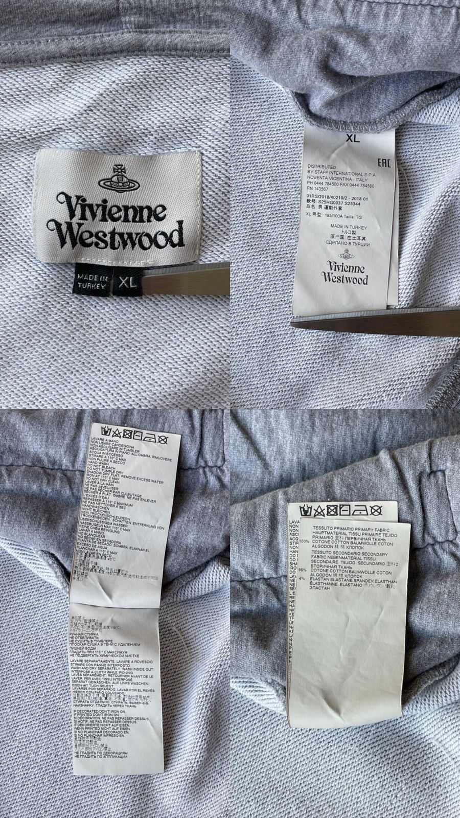 Vivienne Westwood Vivienne Westwood Anglomania Zip Up Hoodie Orb Logo Y2K Size US XL / EU 56 / 4 - 9 Thumbnail