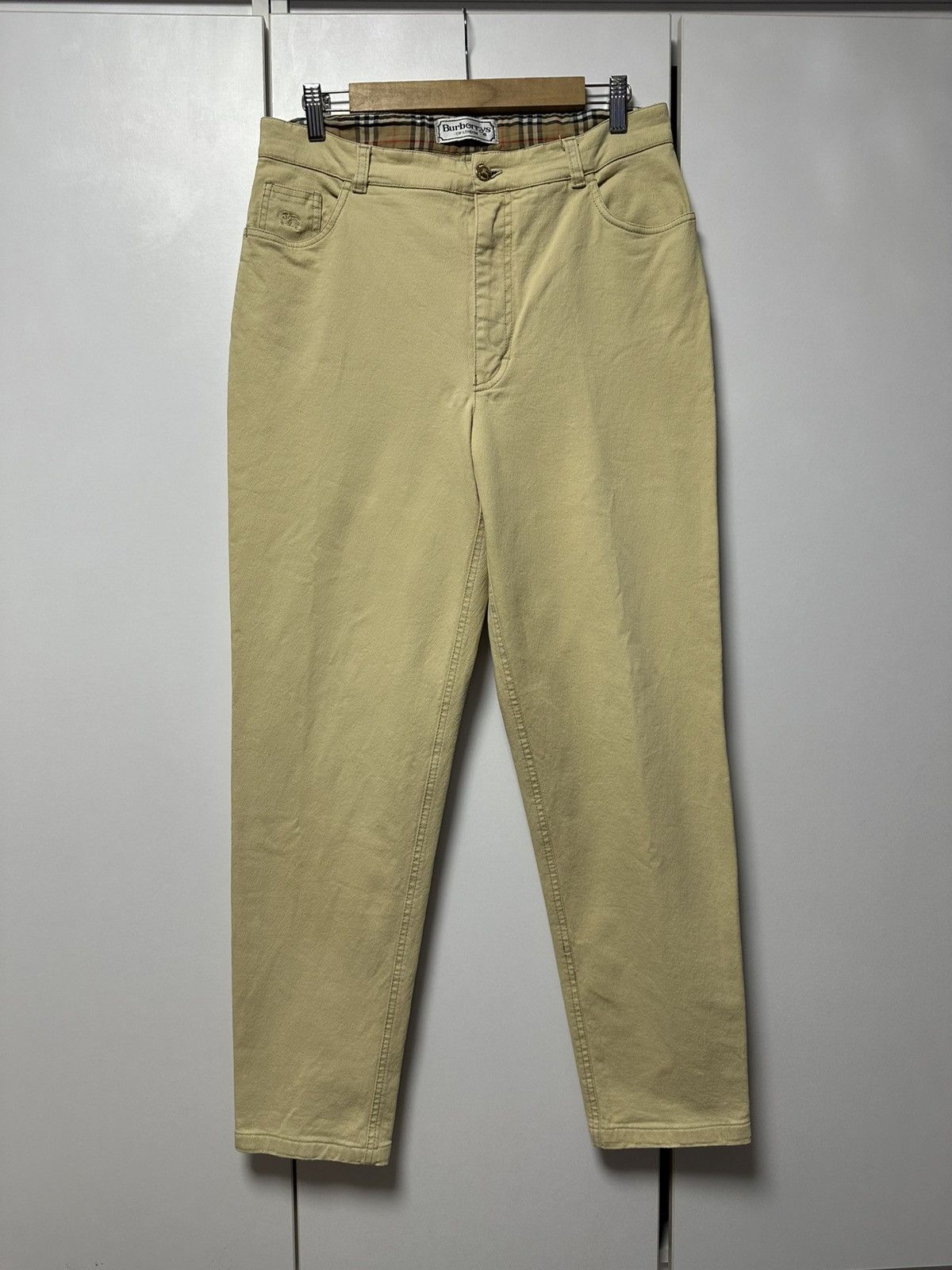 Burberry Burberrys of London Luxury Vintage Pants Rare Burberry UK Size US 30 / EU 46 - 1 Thumbnail