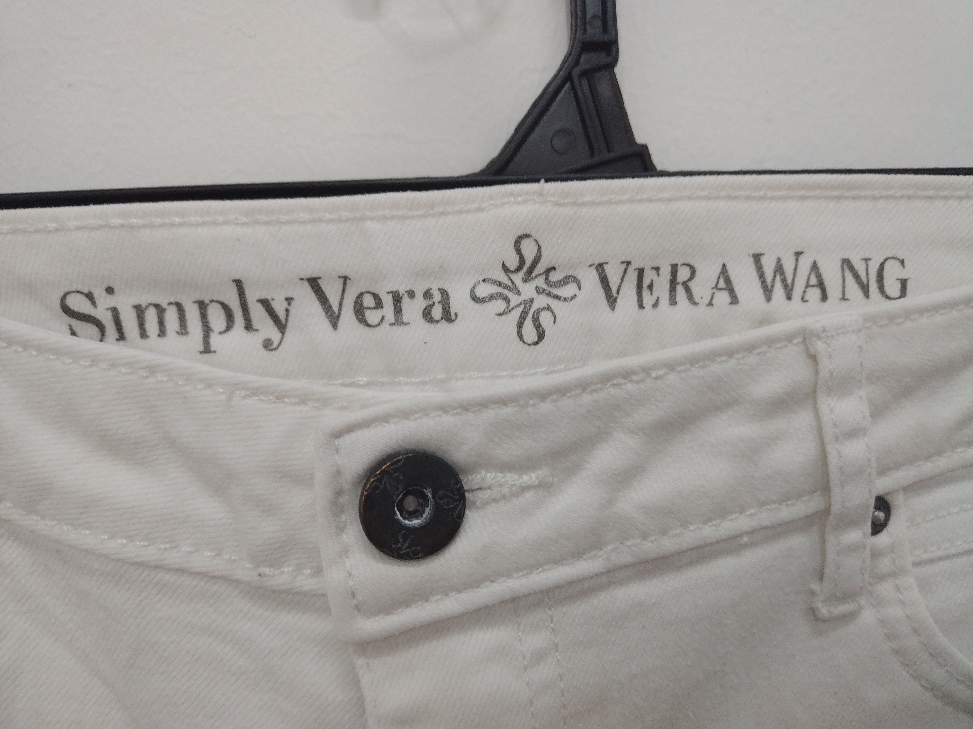 Designer × Vera Wang Simply vera roll cuff capri Jeans Denim by vera wang Size 30" / US 8 / IT 44 - 3 Thumbnail
