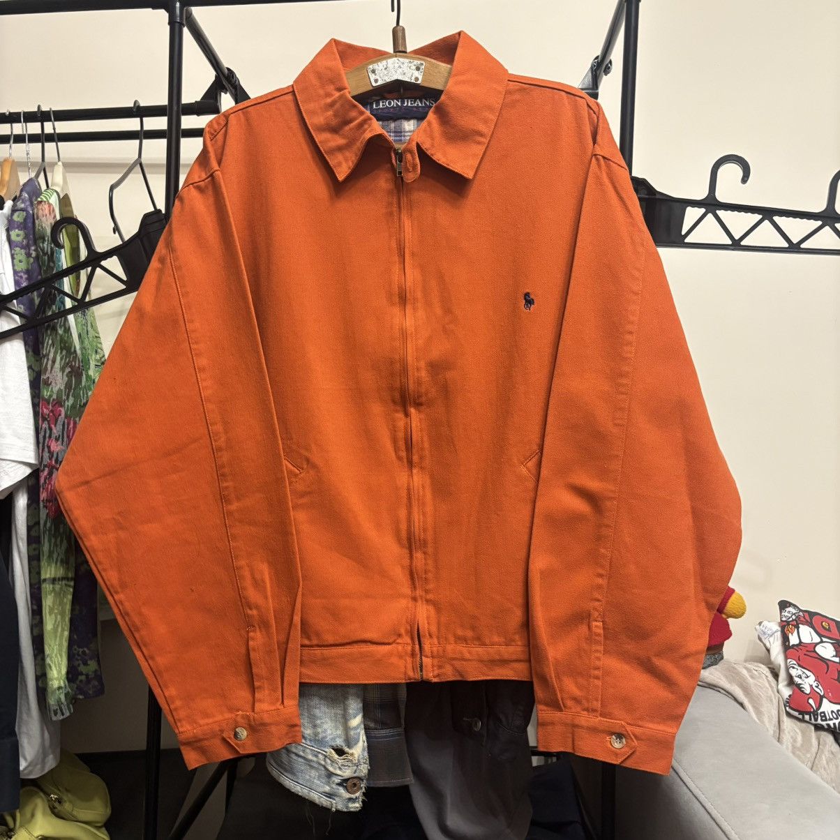 Hysteric Glamour Vintage 90’s Leon Jeans Detroit Jacket Boxy Grunge Punk Size US XL / EU 56 / 4 - 1 Thumbnail