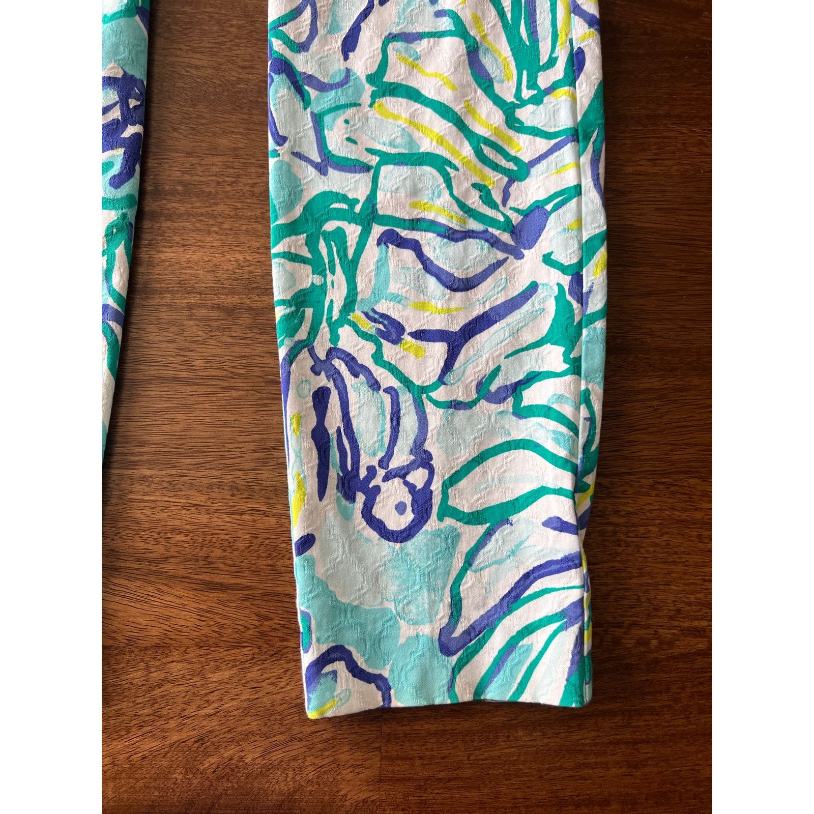 Lilly Pulitzer Lilly Pulitzer Skinny Ankle Length Kelly Pant Size 6 Size 28" / US 6 / IT 42 - 3 Thumbnail