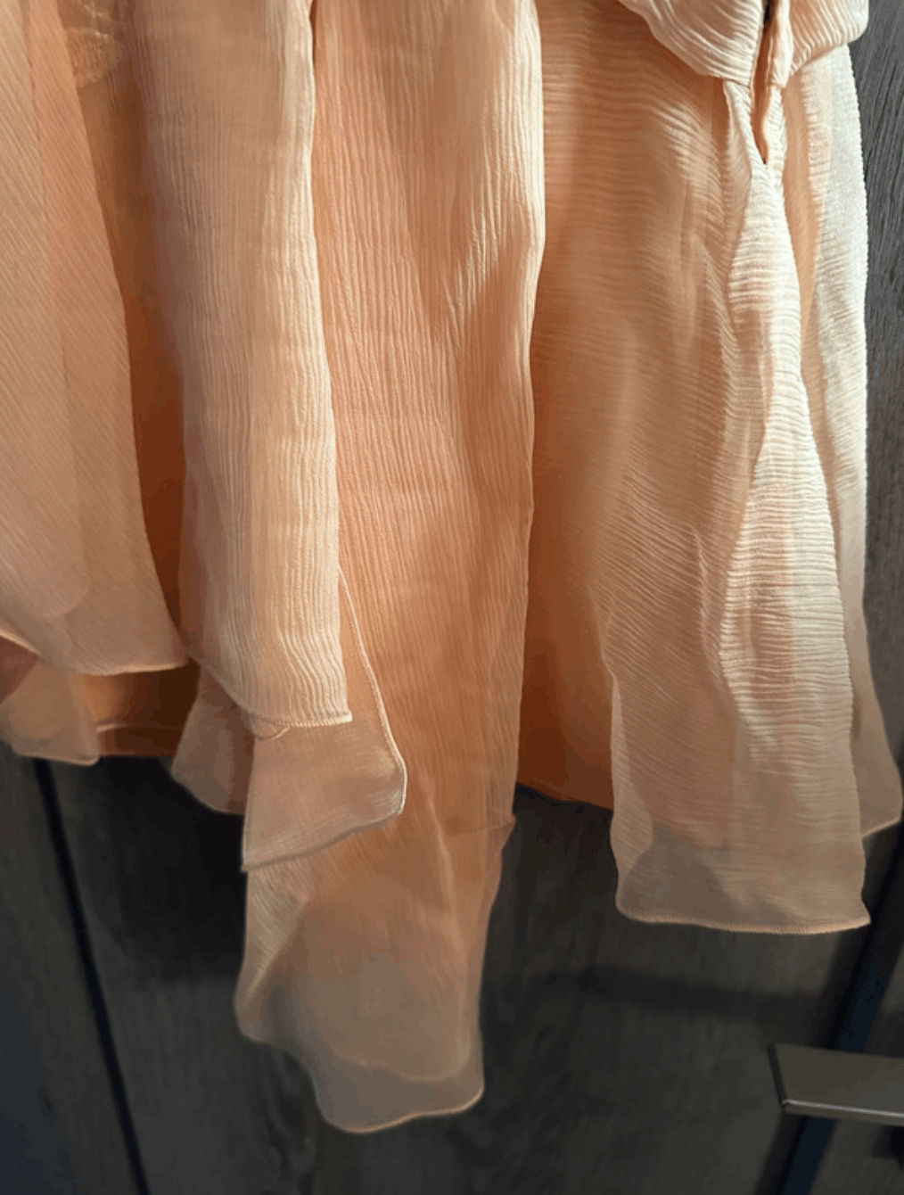 Alberta Ferretti Alberta Ferretti peach silk top Size M / US 6-8 / IT 42-44 - 5 Thumbnail