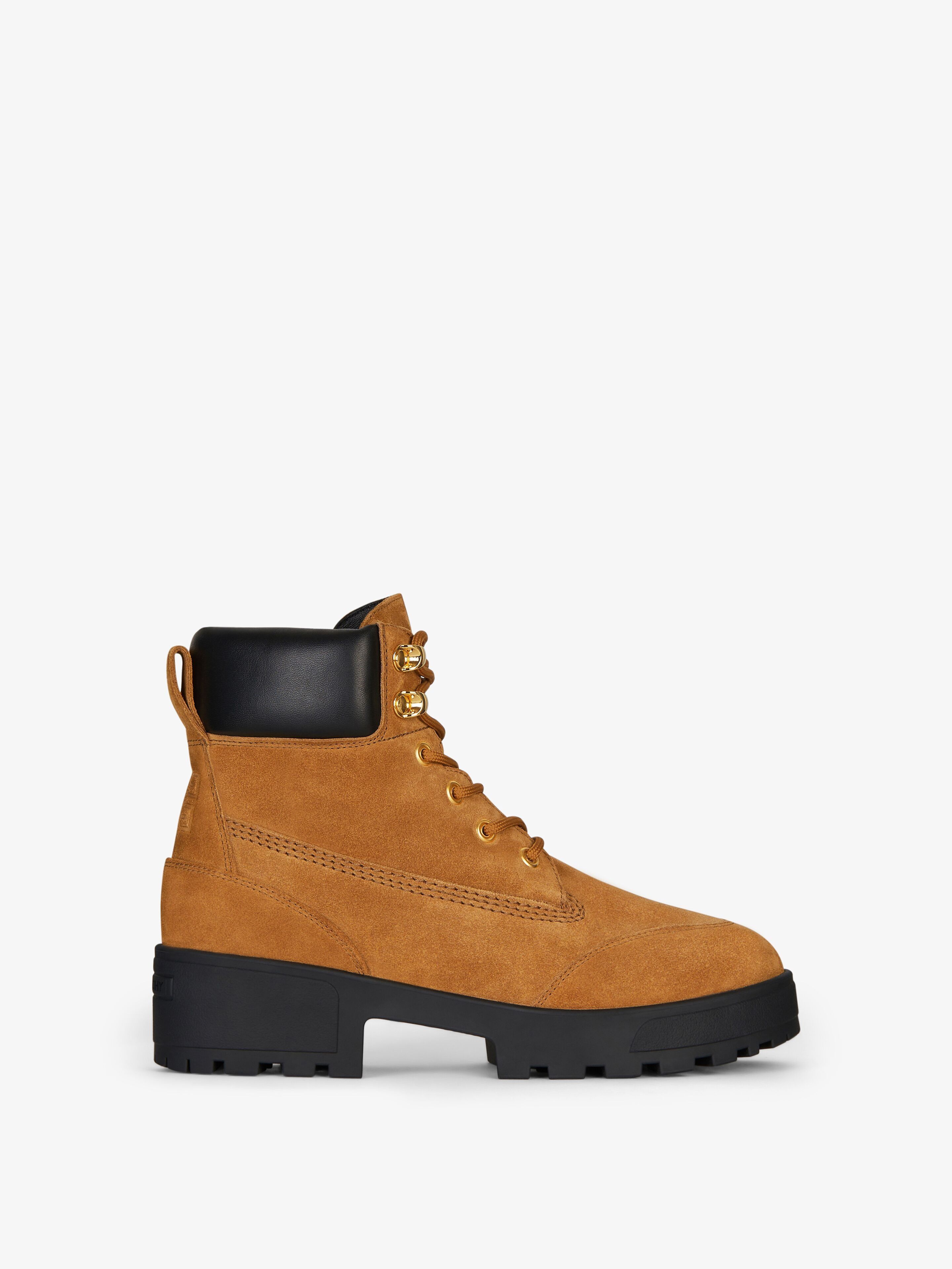o1w1db10525 Trekker Ankle Boot in Beige