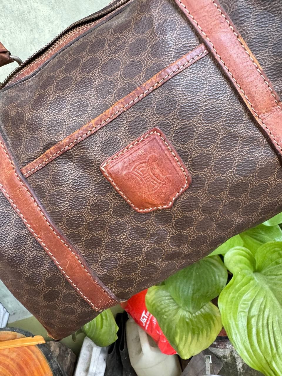 Celine × Vintage Vintage Celine Spedy Duffle Bag Size ONE SIZE - 6 Thumbnail