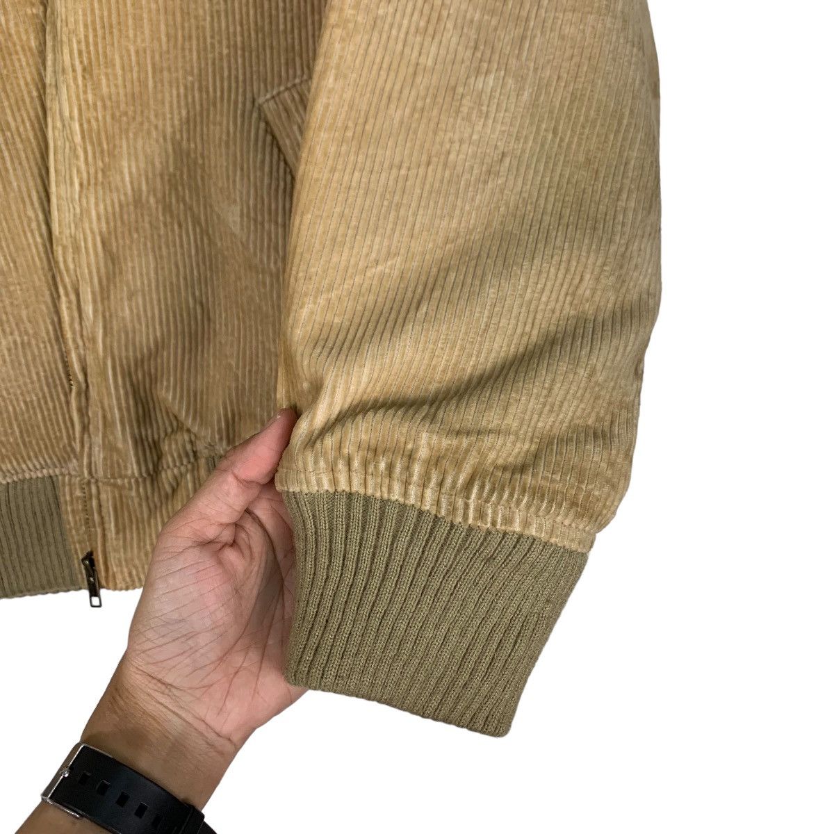 Japanese Brand BLUE MOON BLUE Big Logo Corduroy Jacket #0924-C41 Size US M / EU 48-50 / 2 - 13 Thumbnail