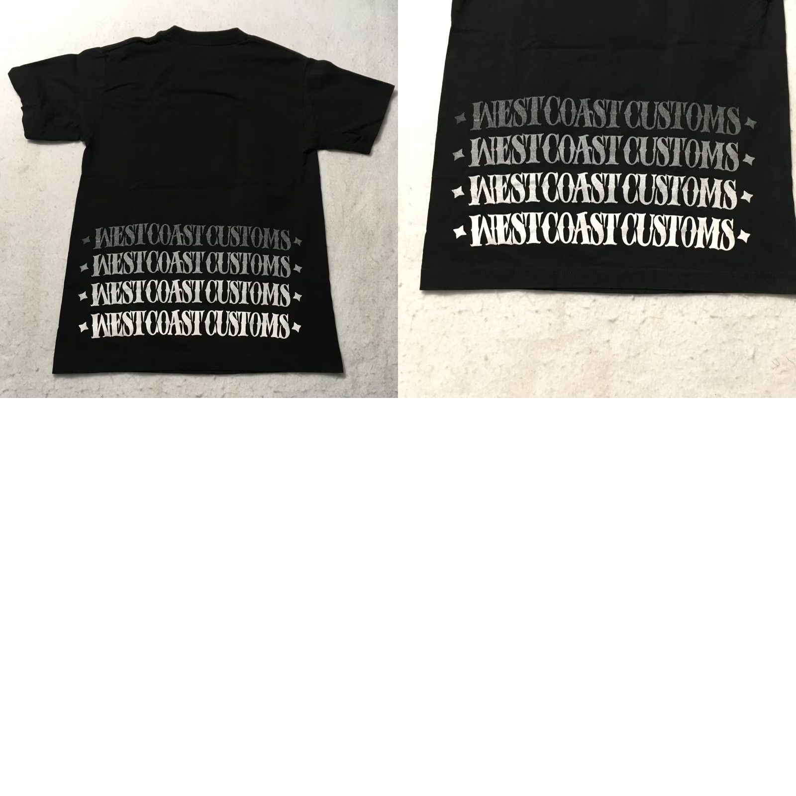 Vintage WEST COAST CUSTOMS Logo T-Shirt Black SMALL Y2K Grunge LADY ART CHOLO GANGSTER Size US S / EU 44-46 / 1 - 8 Thumbnail