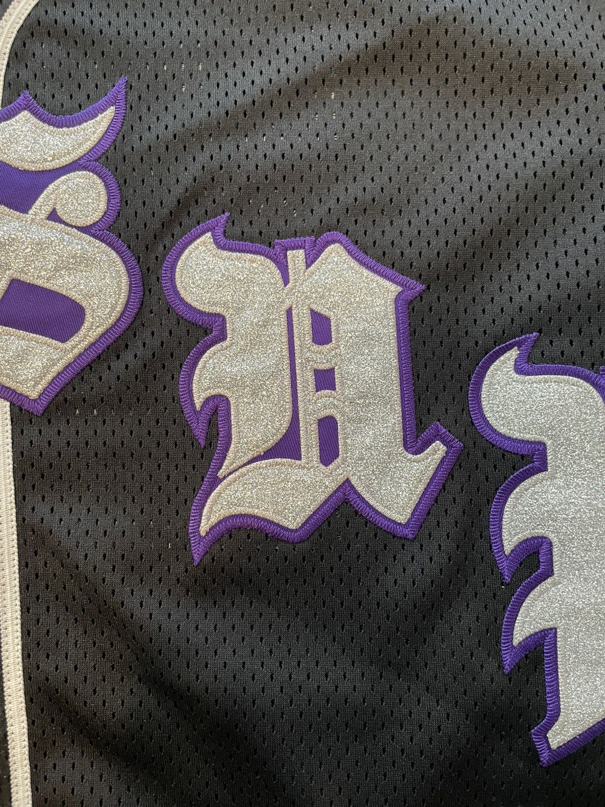 Supreme Supreme Old English Baseball Jersey Black (SS25) Size US M / EU 48-50 / 2 - 3 Thumbnail