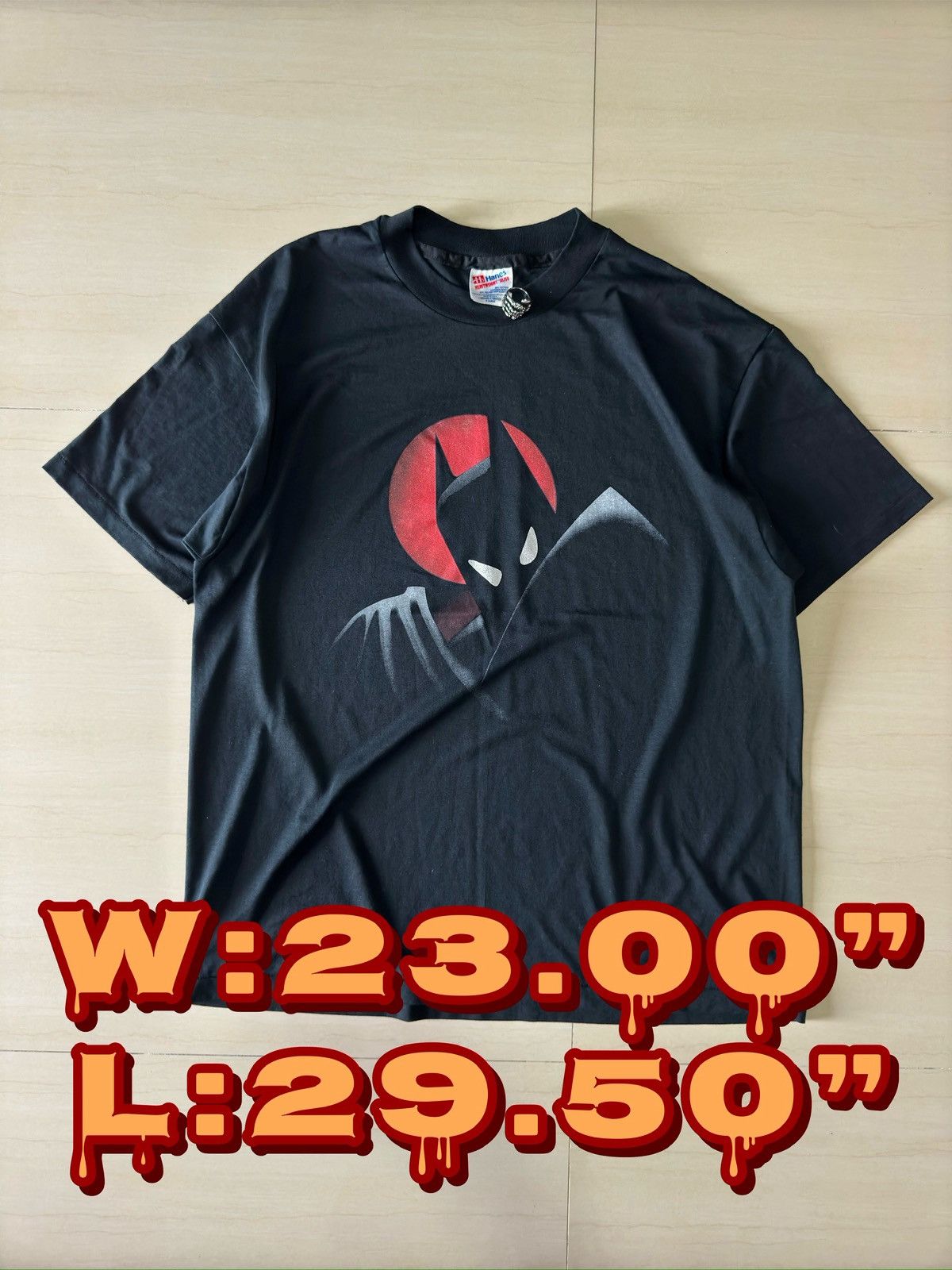 Warner Bros 1992 Batman The Animated Series DC Comics VTG Hanes Shirt Size US XL / EU 56 / 4 - 1 Thumbnail