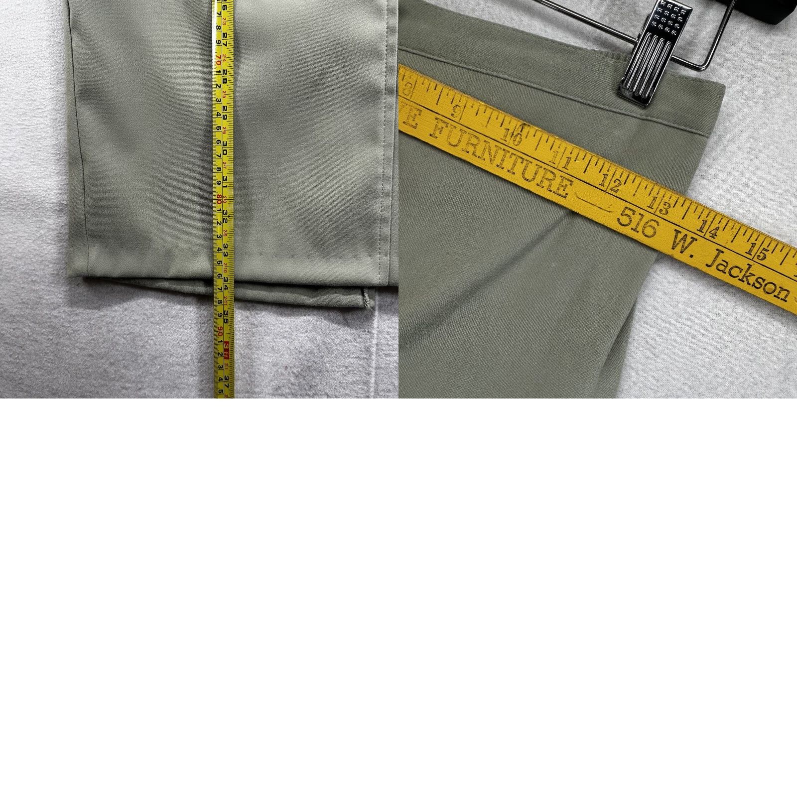 Vintage VINTAGE Clio Maxi Skirt Women's Petite Medium PM Light Green Polyester Spandex A-Line 80s 90s Button Stitch Pull On Casual Party/Cocktail USA Size 32" / US 10 / IT 46 - 8 Thumbnail
