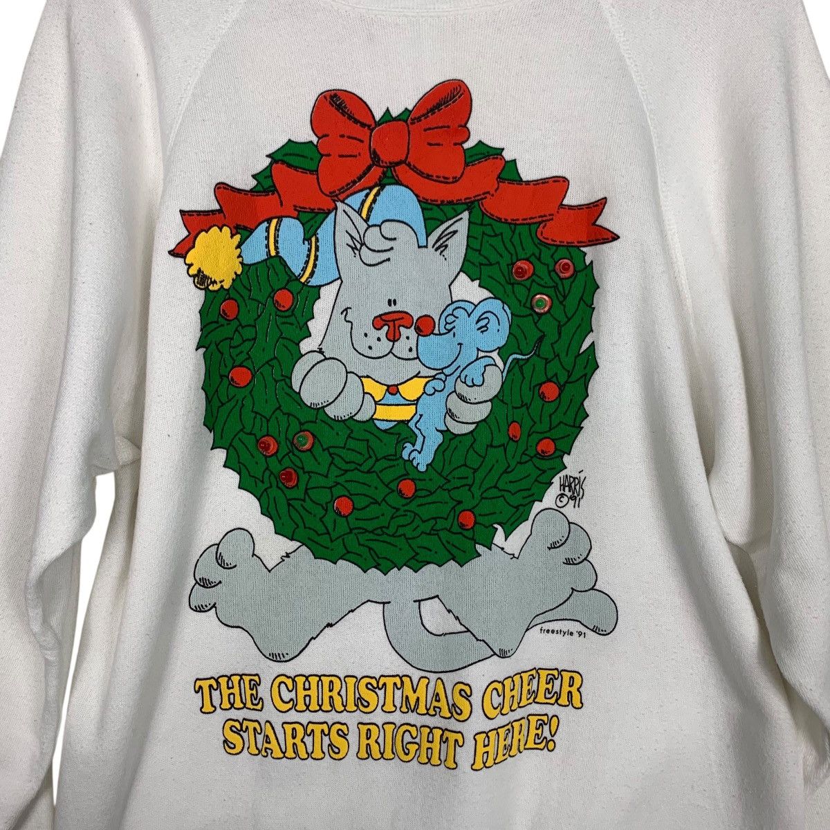 Tultex The Christmas Cheer Start Right Here Freestyle 91 #1899-C83 Size US M / EU 48-50 / 2 - 10 Thumbnail