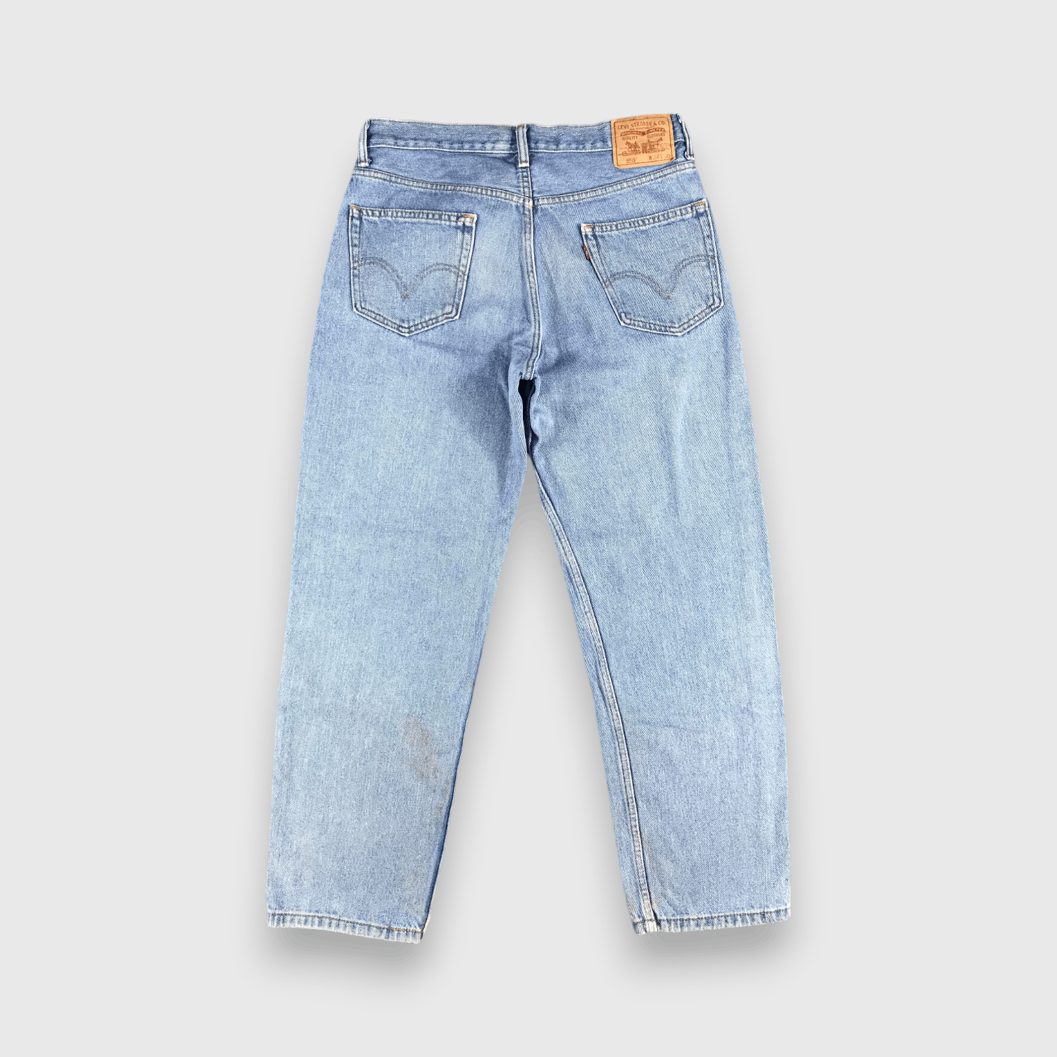 Levi's Vintage Light Wash Levis 550 Jeans-J2115 Size US 34 / EU 50 - 2 Thumbnail