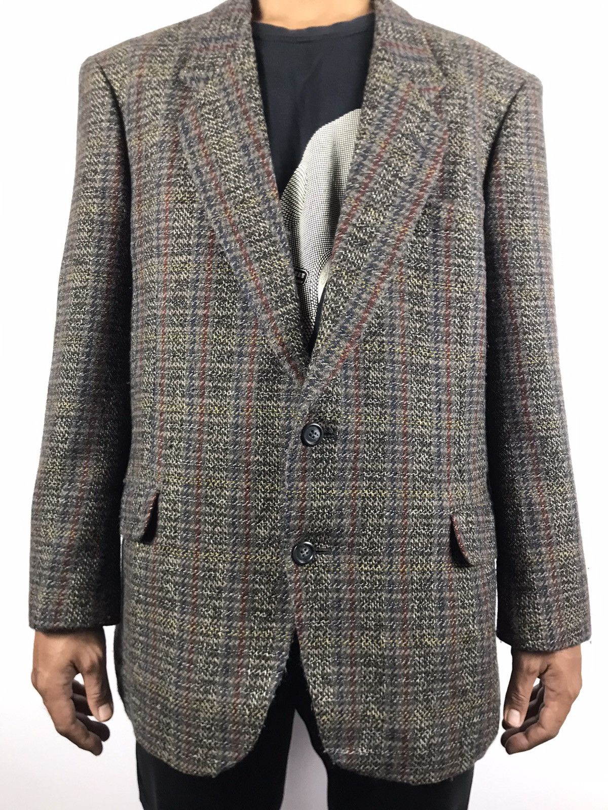 Vintage ⚡️Vintage Cashmere & Wool Tweed Coat Jacket Size US M / EU 48-50 / 2 - 17 Thumbnail