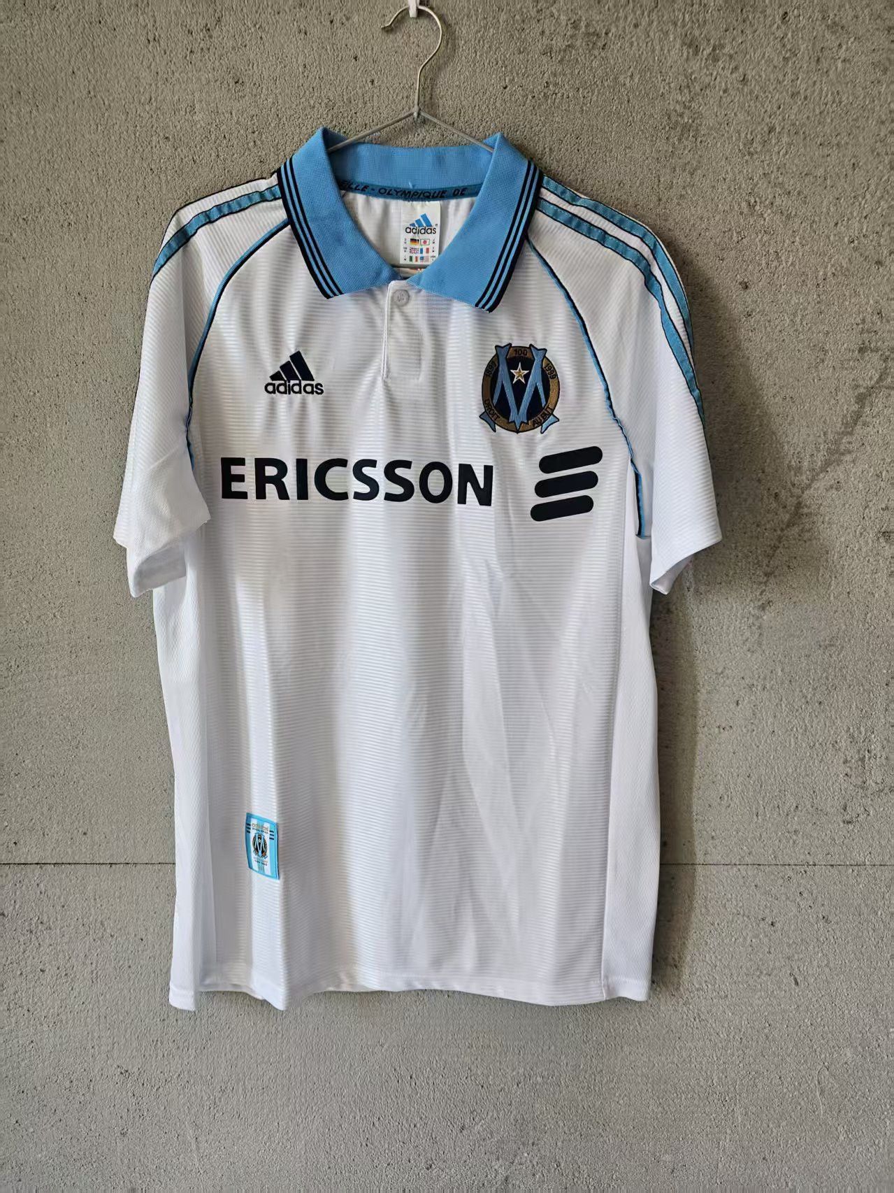 Other 1998 1999 Marseille Soccer Jersey Size US L / EU 52-54 / 3 - 1 Thumbnail