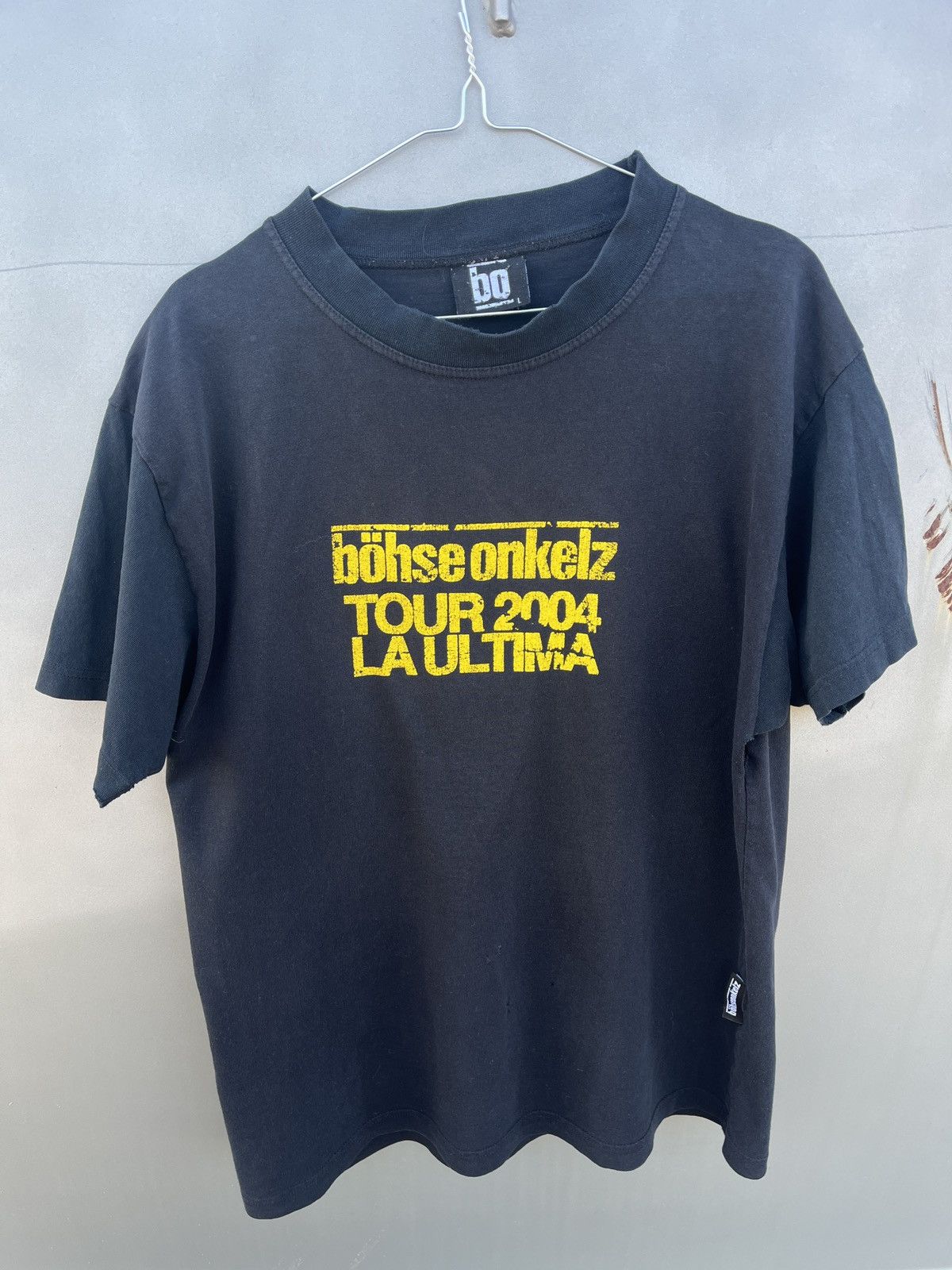 Band Tees × Vintage Vintage 2004 tour Bohse ONKELZ tshirt la ultima Size US L / EU 52-54 / 3 - 1 Thumbnail