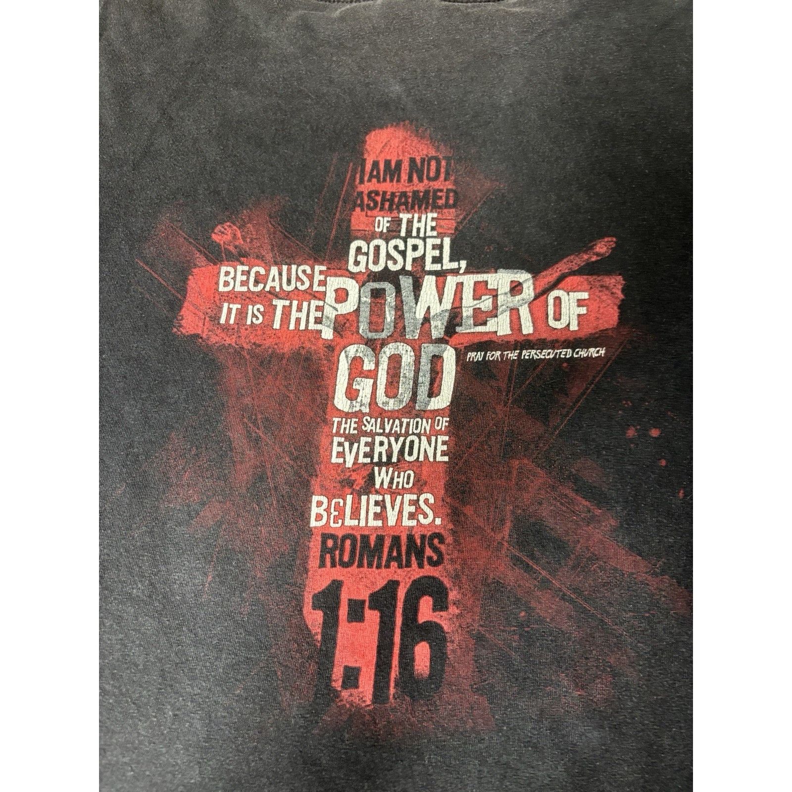 & Other Stories Jesus Shirt Illegal in 53 Countries Power of God Cross Shirt Size US XXL / EU 58 / 5 - 6 Thumbnail
