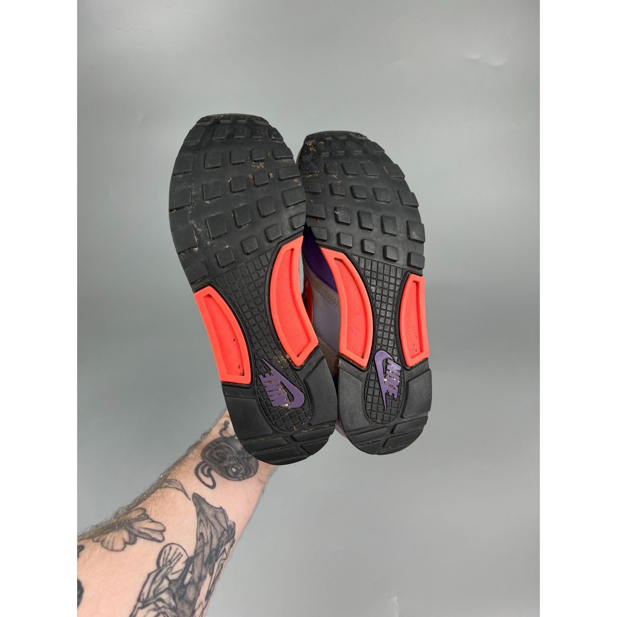 Nike 1991 Vintage Nike Waffle Racer Faux Suede Sneakers (Y0865) Size US 8.5 / IT 38.5 - 9 Thumbnail