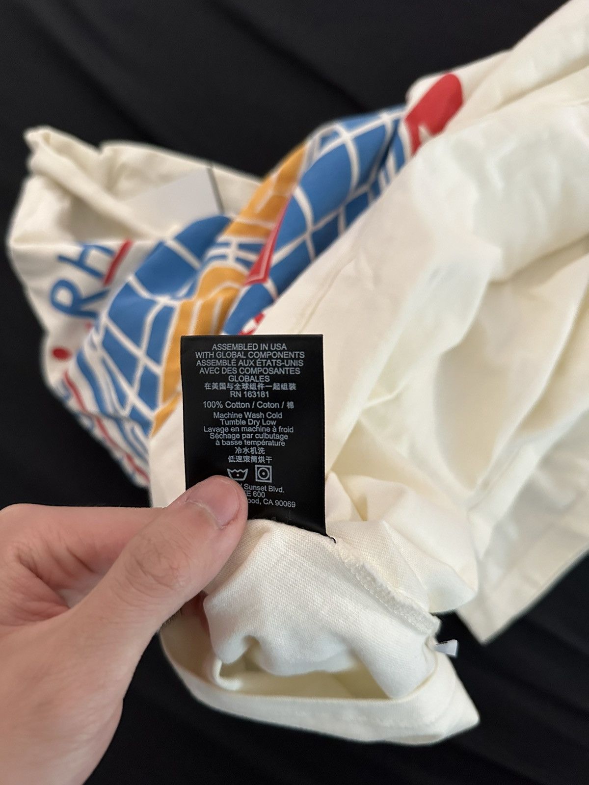 Rhude Rhude Worldwide Tee Size US S / EU 44-46 / 1 - 5 Thumbnail